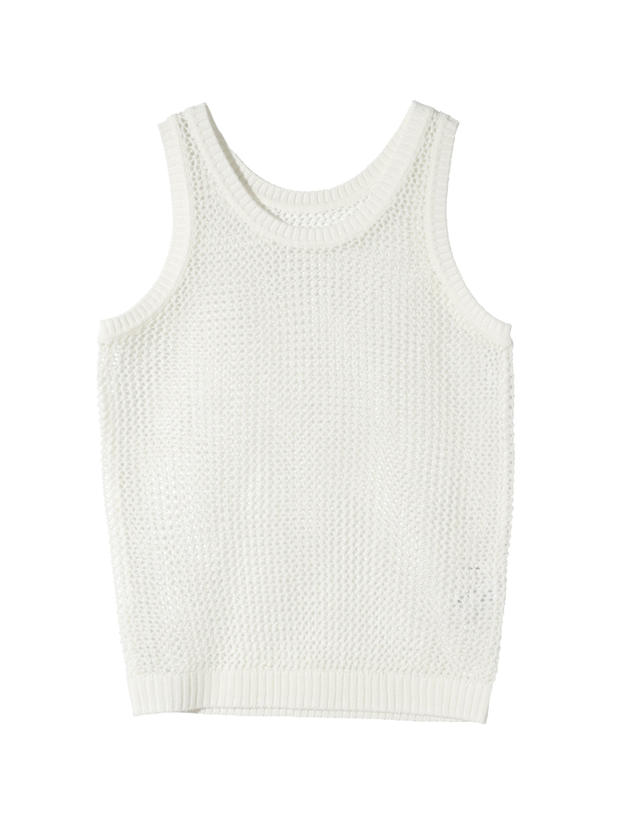 mesh tank pullover