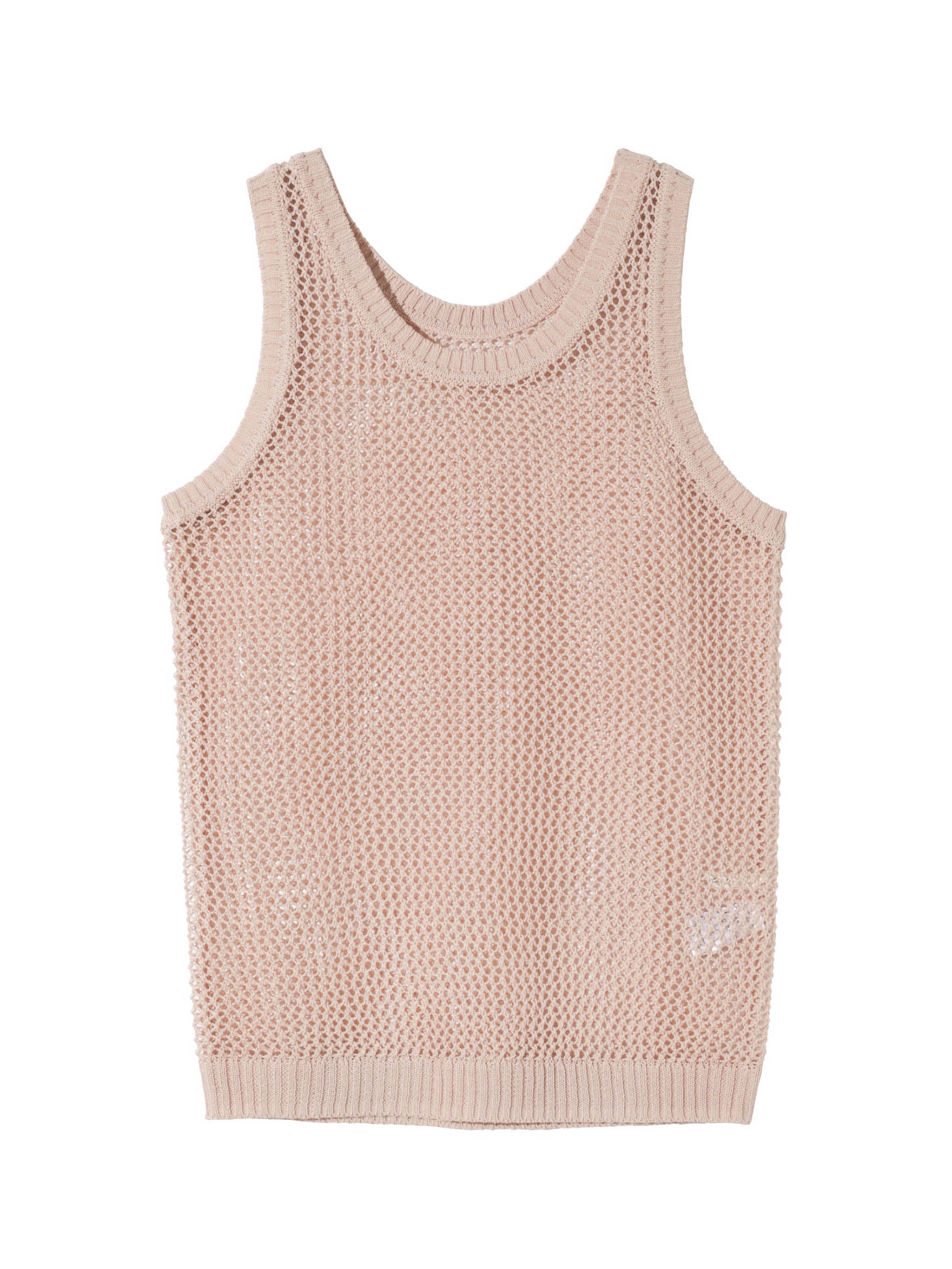 mesh tank pullover