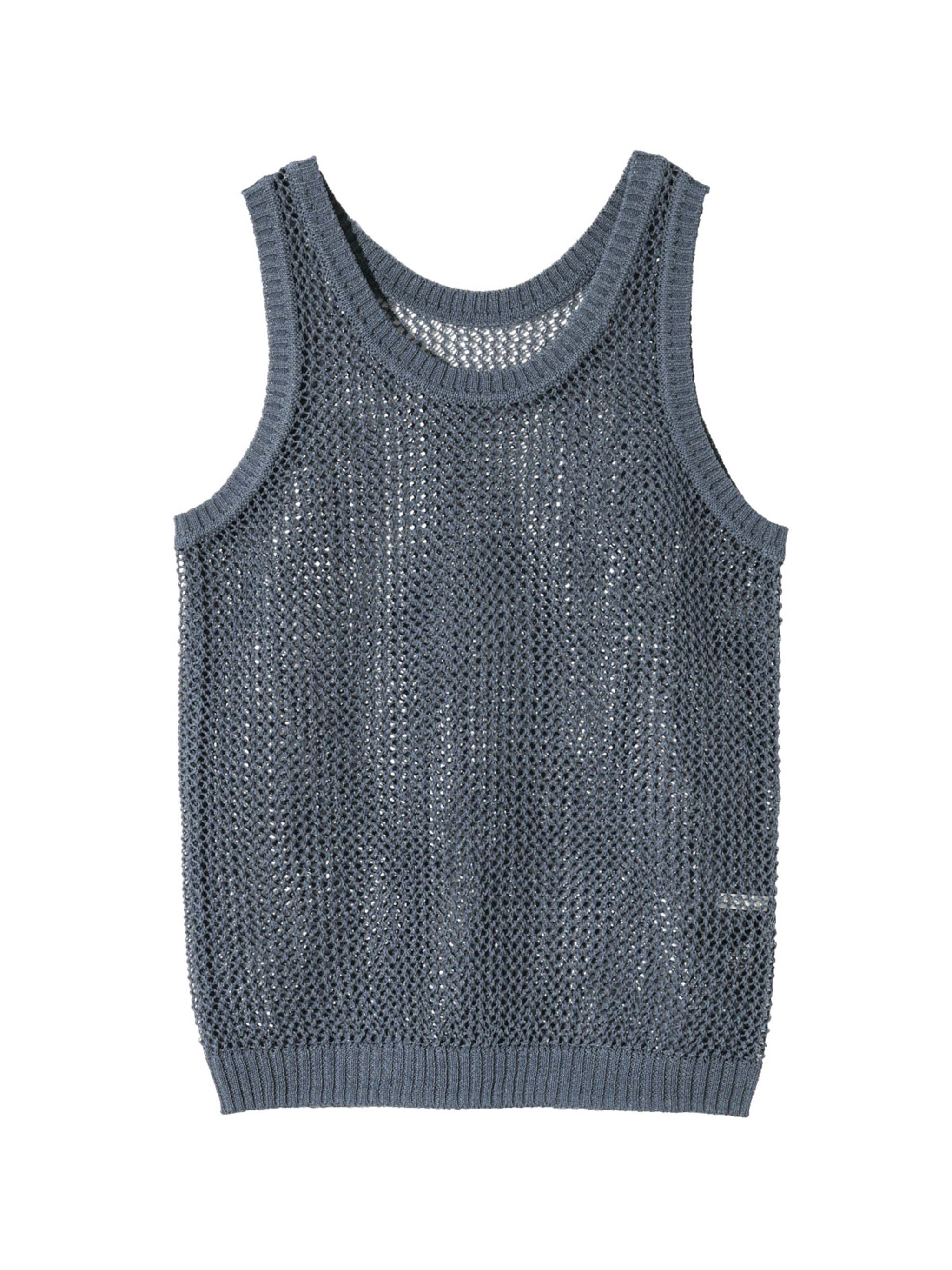 mesh tank pullover