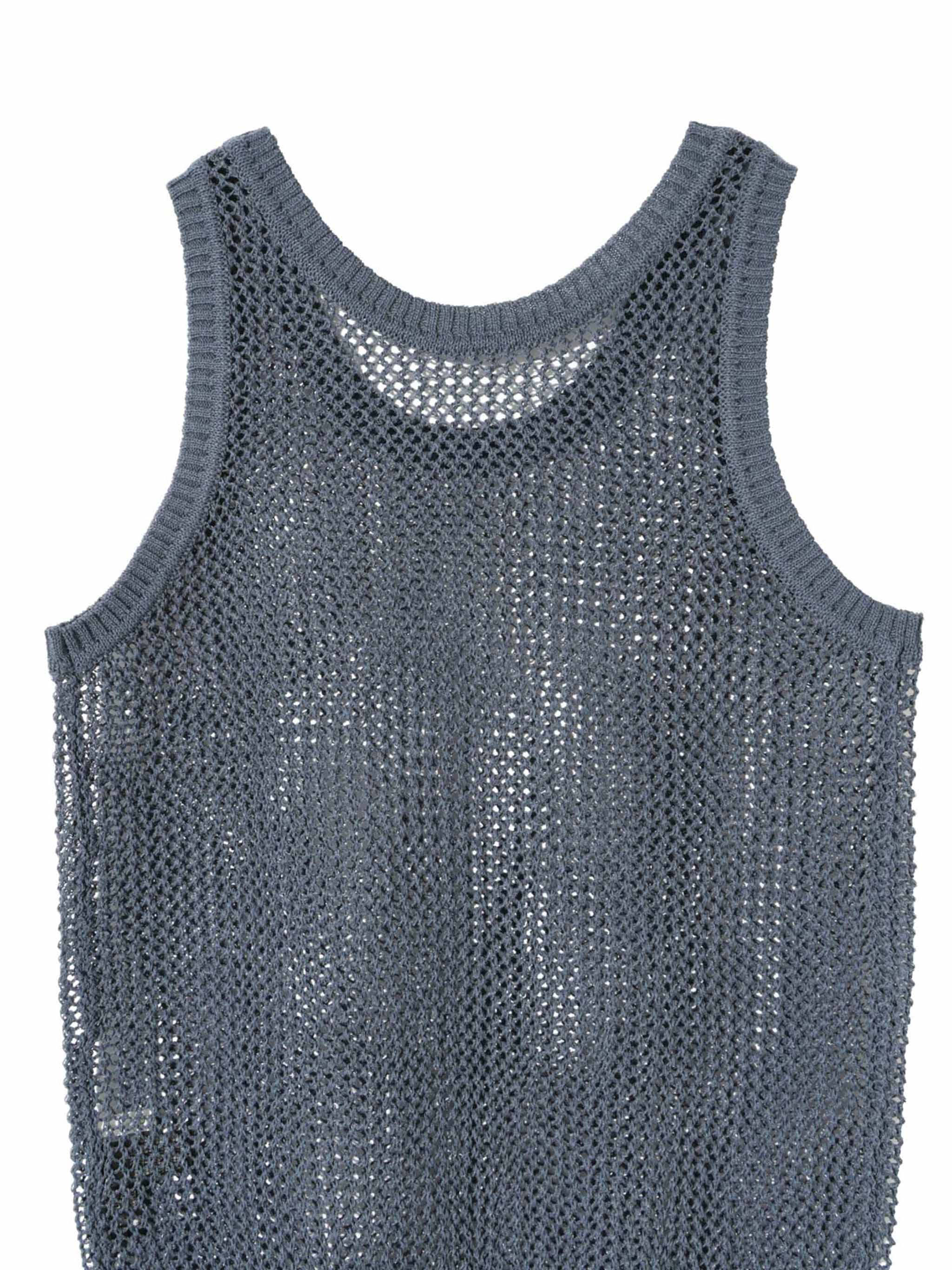 mesh tank pullover