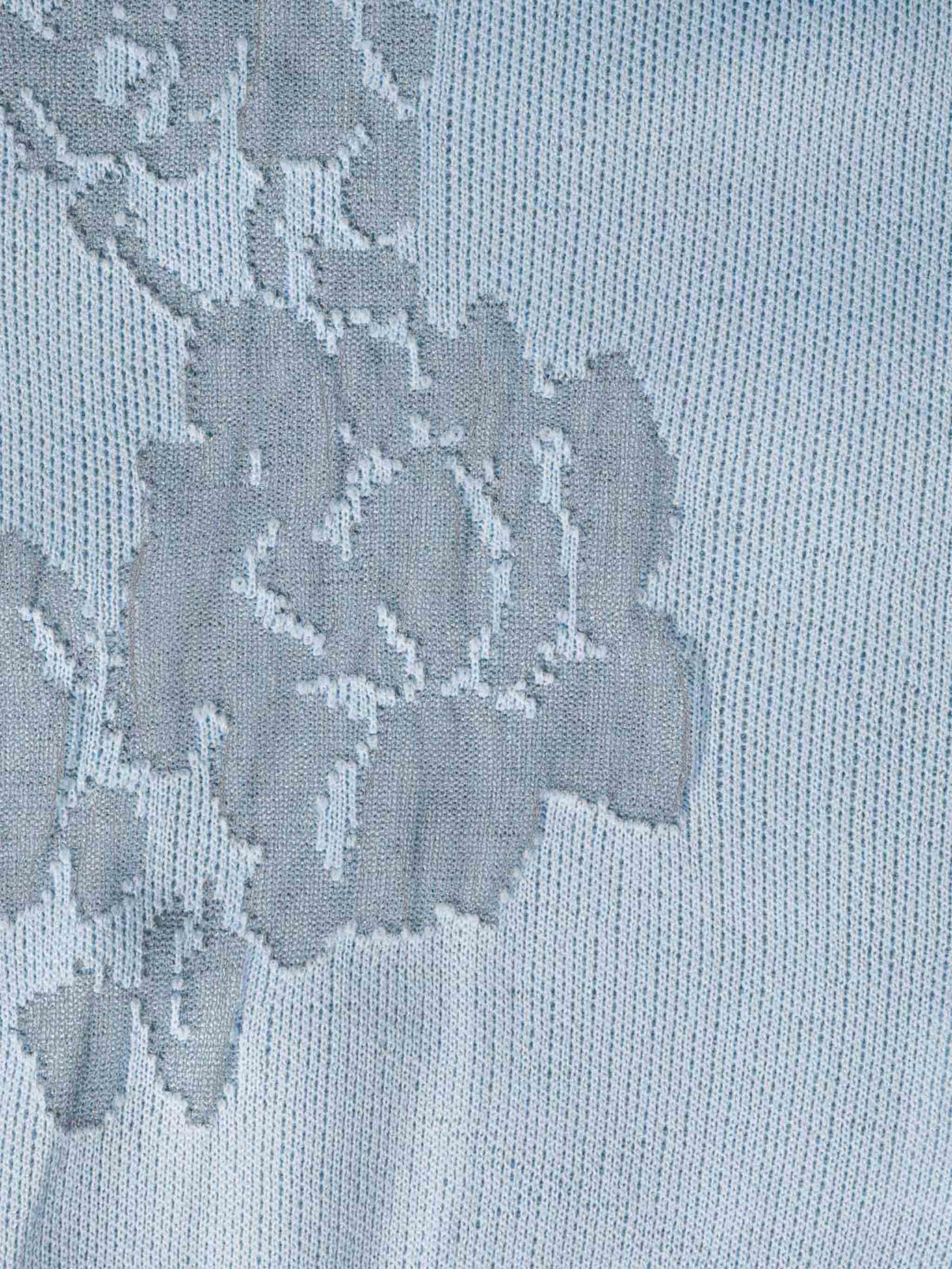 flower jacquard pullover