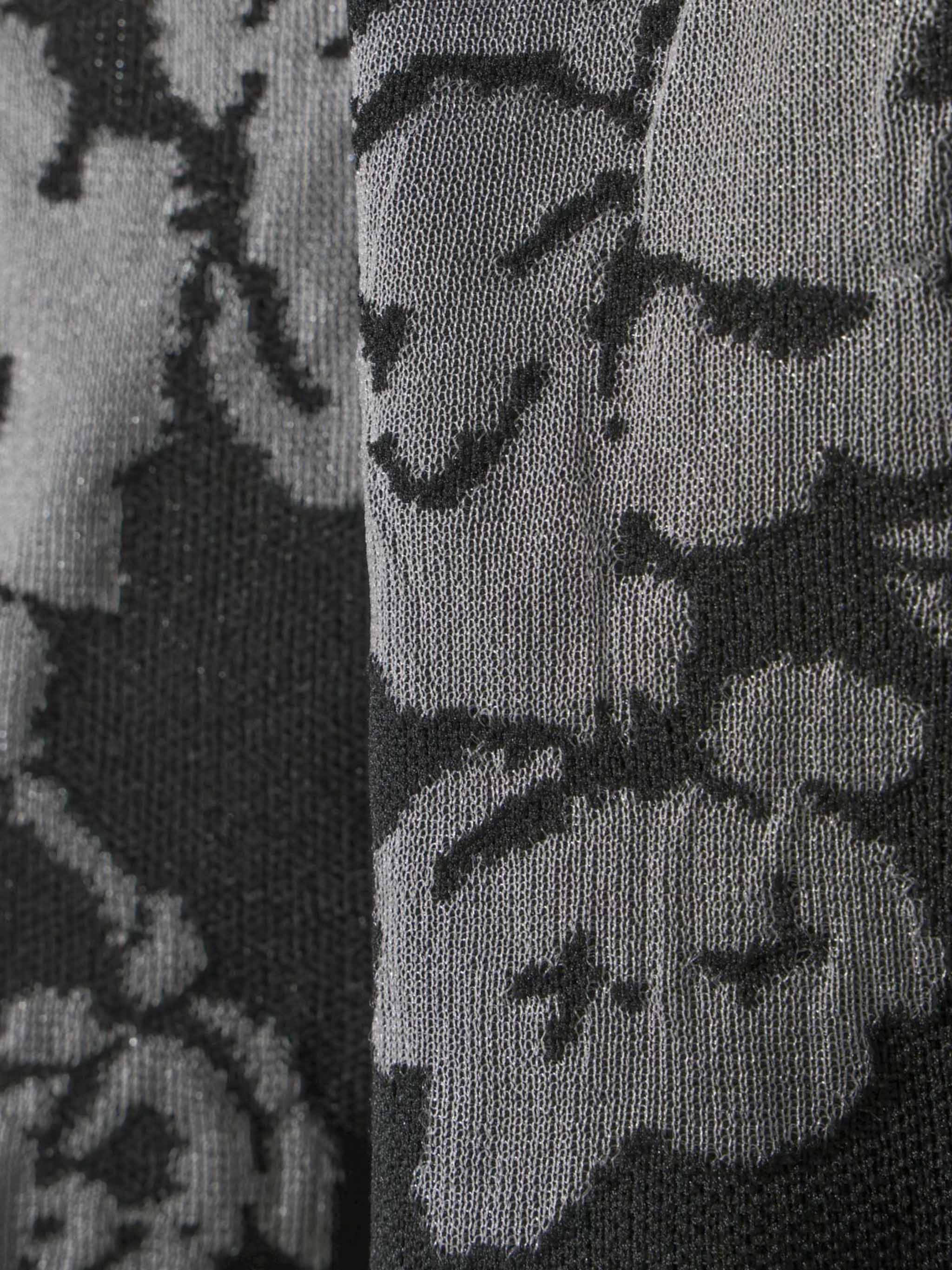 flower jacquard pullover