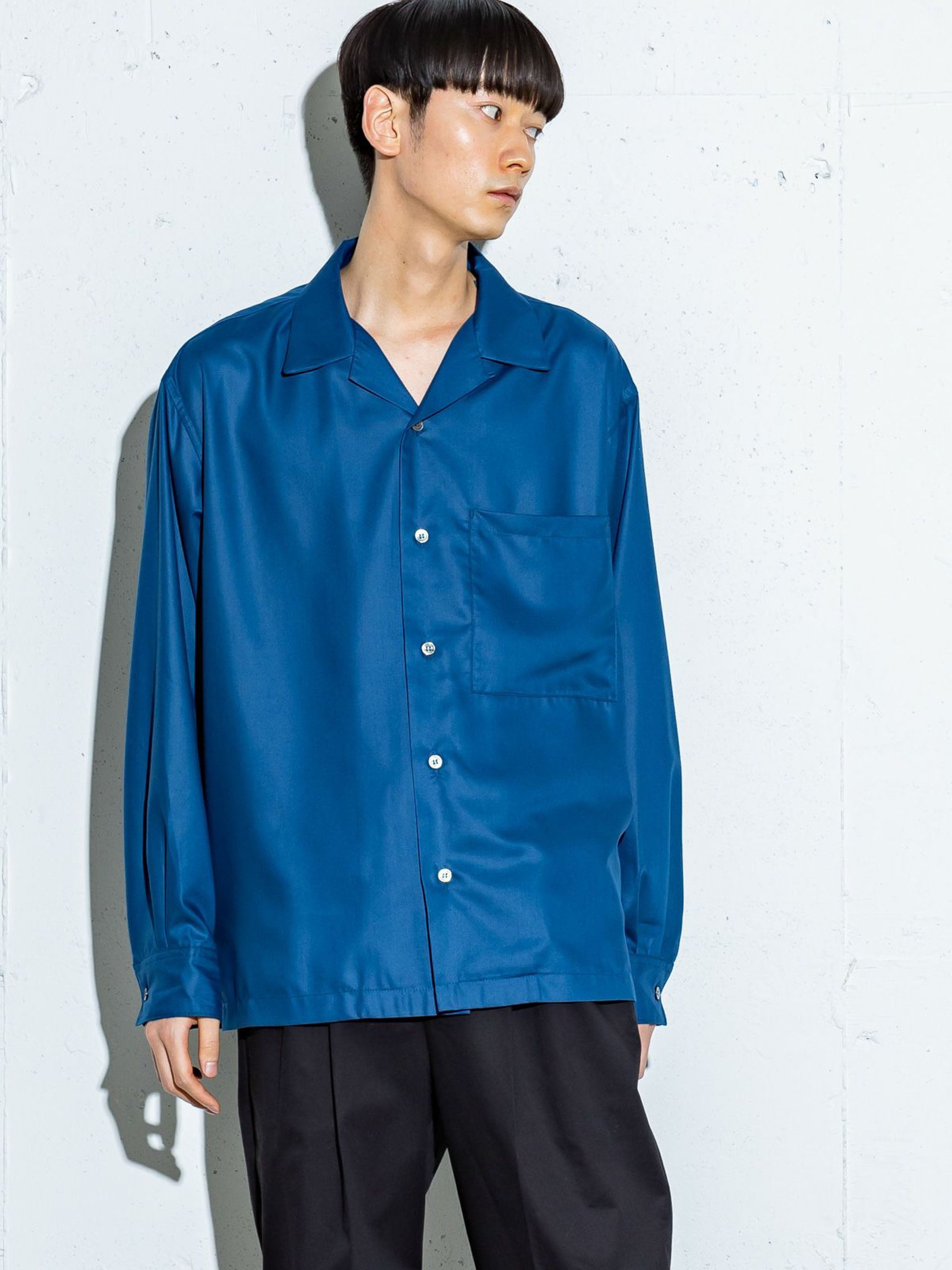 Men’s open collar shirt【3-1364】