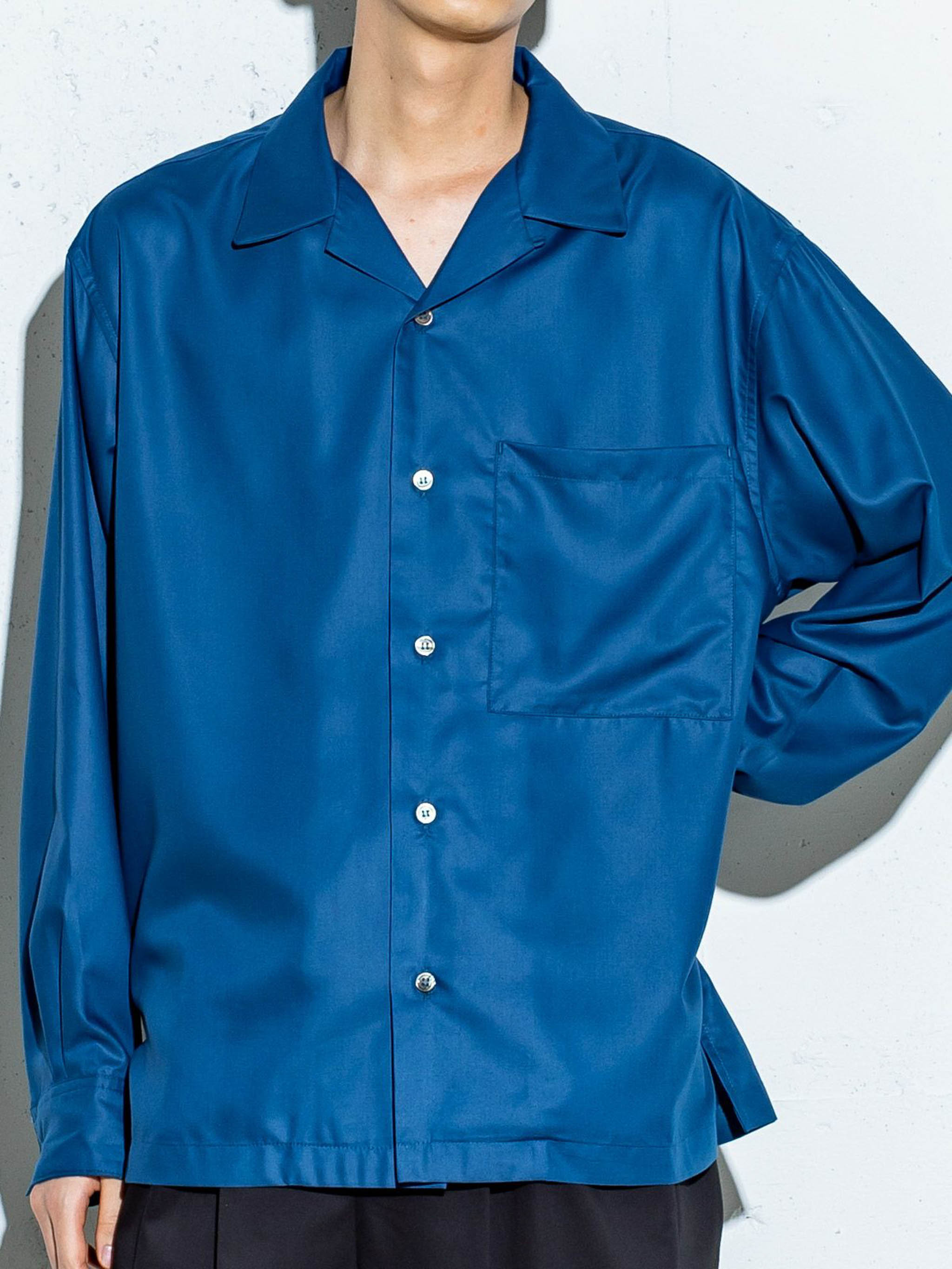 Men’s open collar shirt【3-1364】