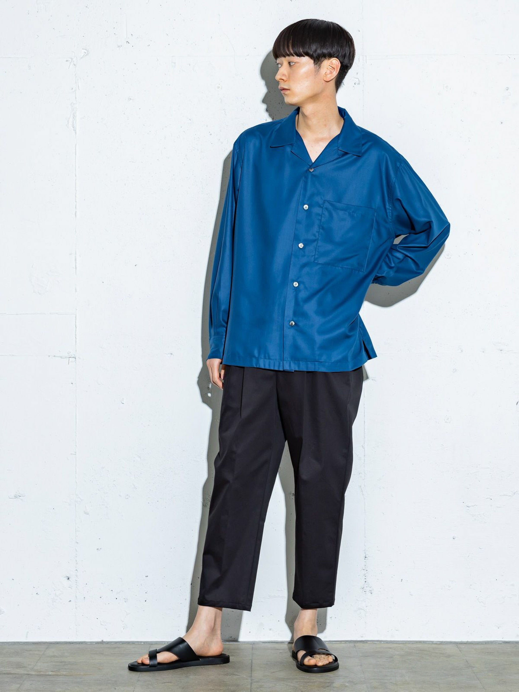 Men’s open collar shirt【3-1364】