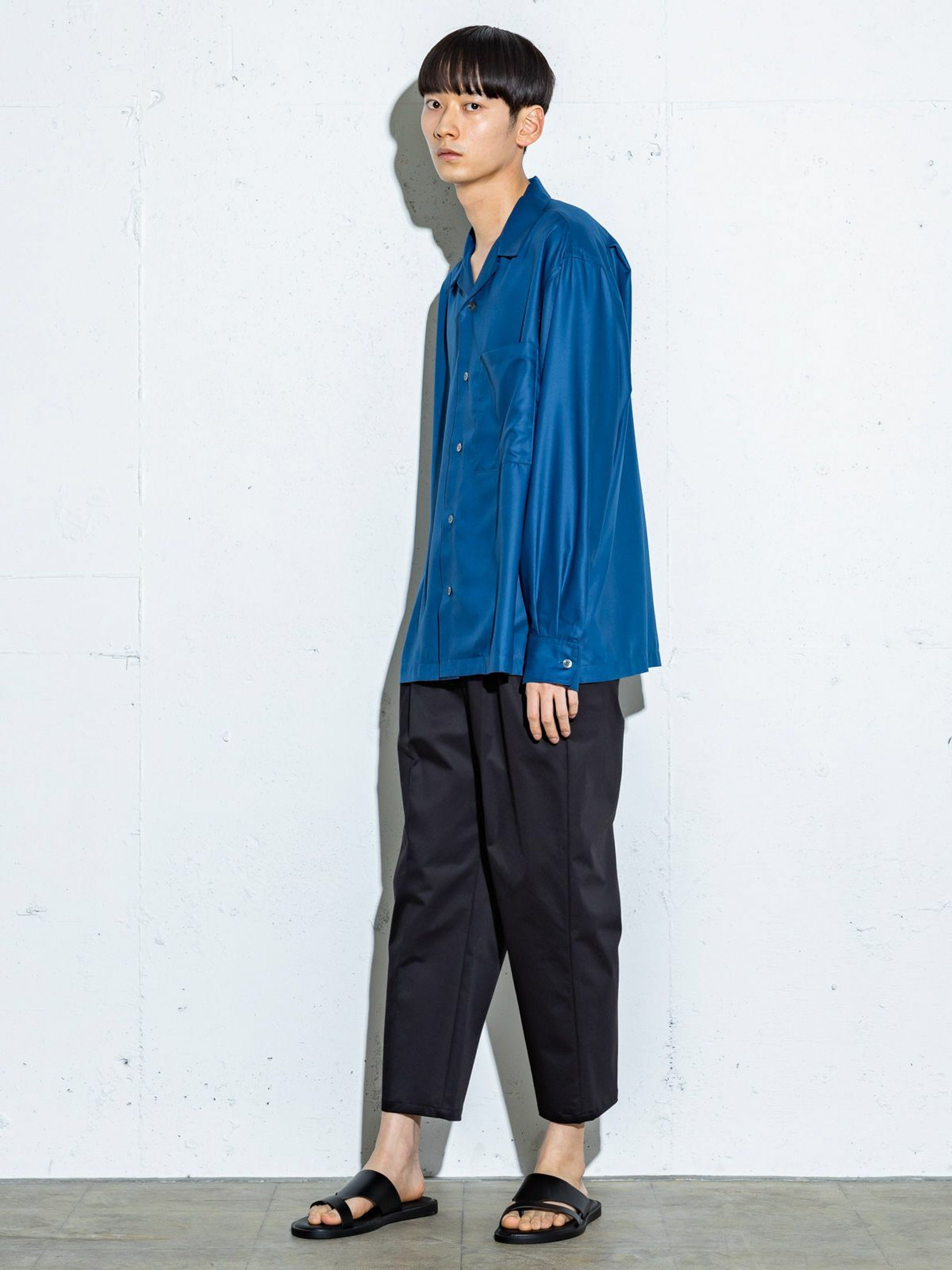 Men’s open collar shirt【3-1364】