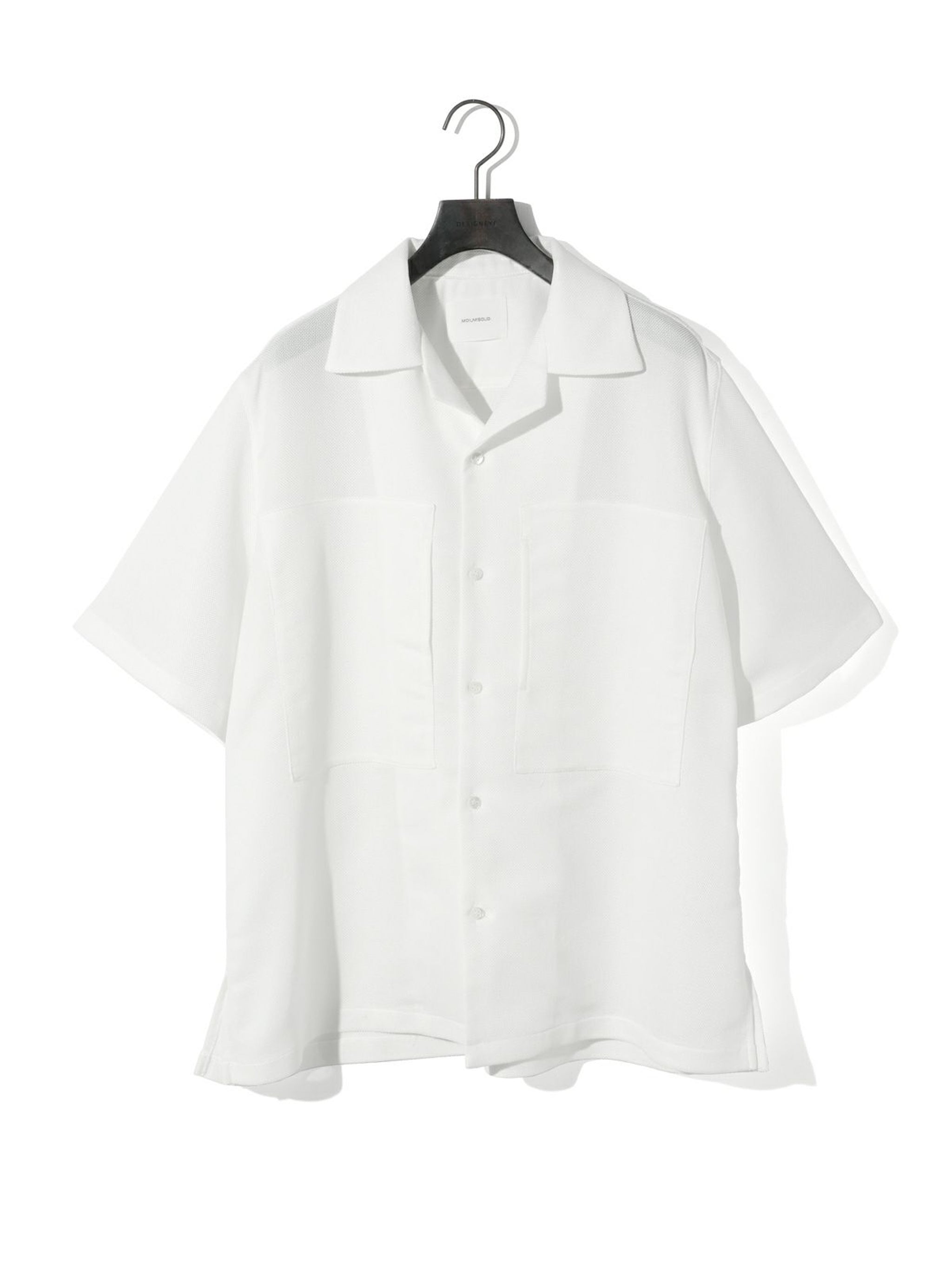 Men’s レノクロスオープンカラーシャツ[A]