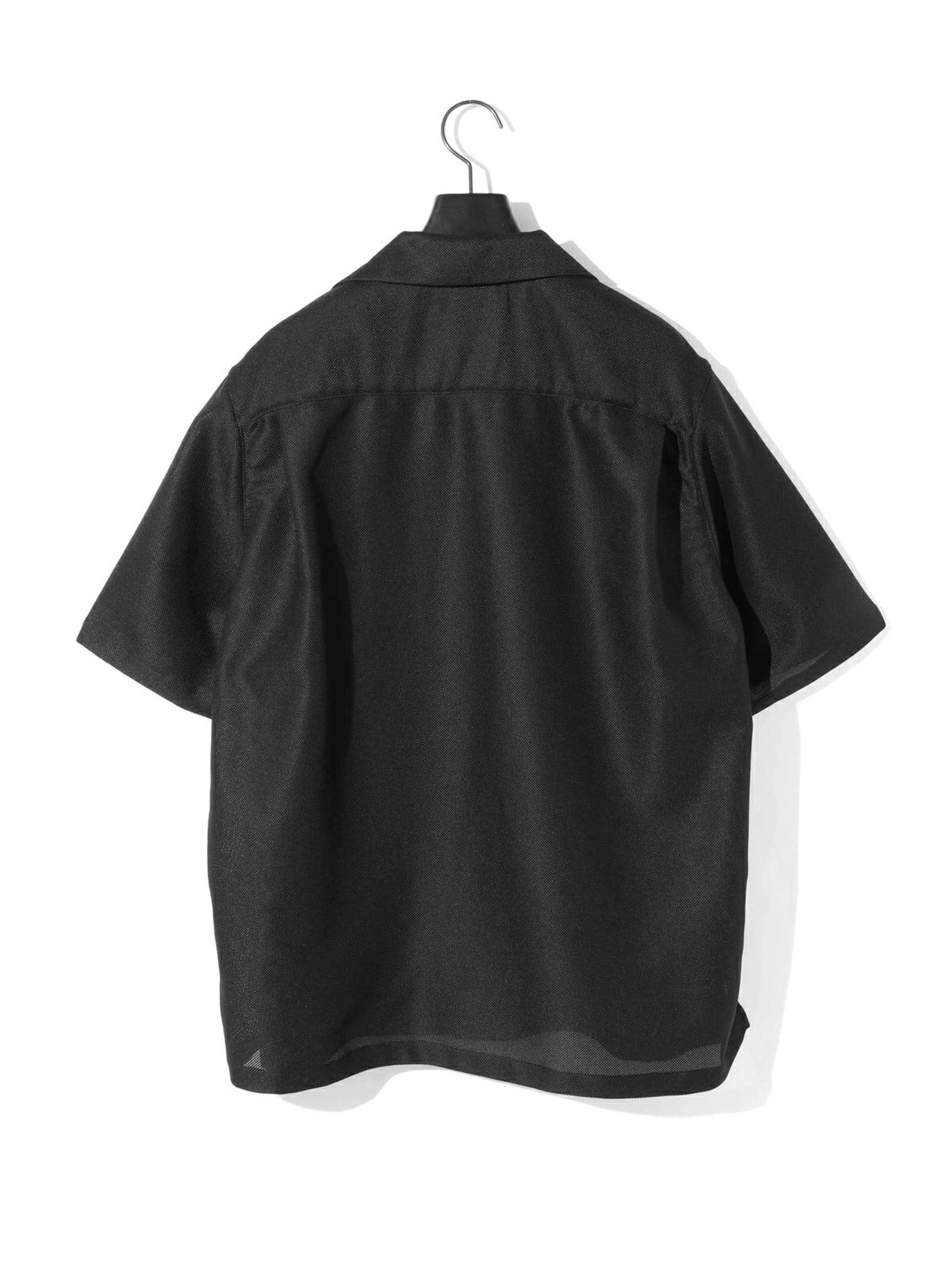 Men’s レノクロスオープンカラーシャツ[A]