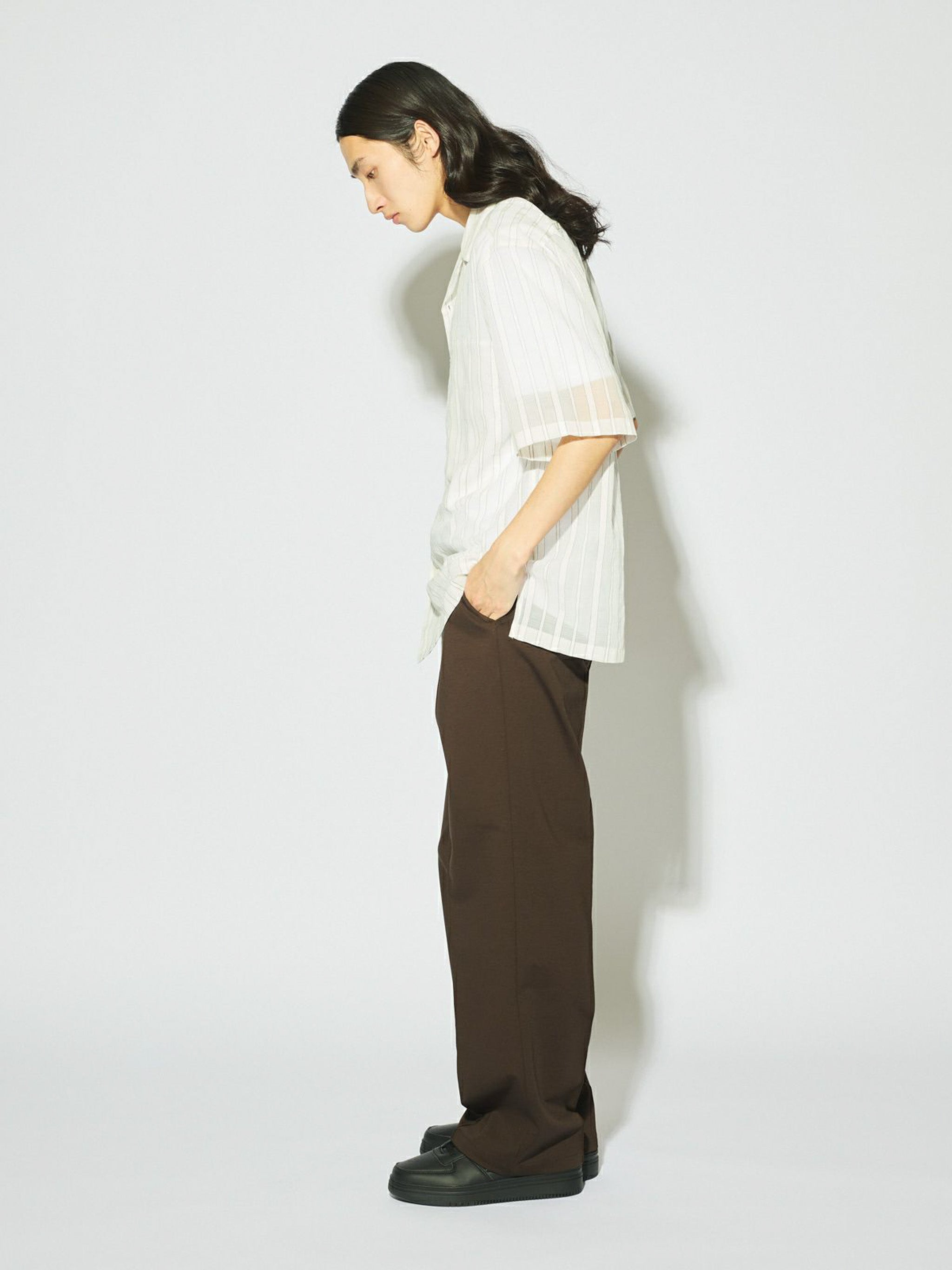 Men’s シアーストライプシャツ[A]