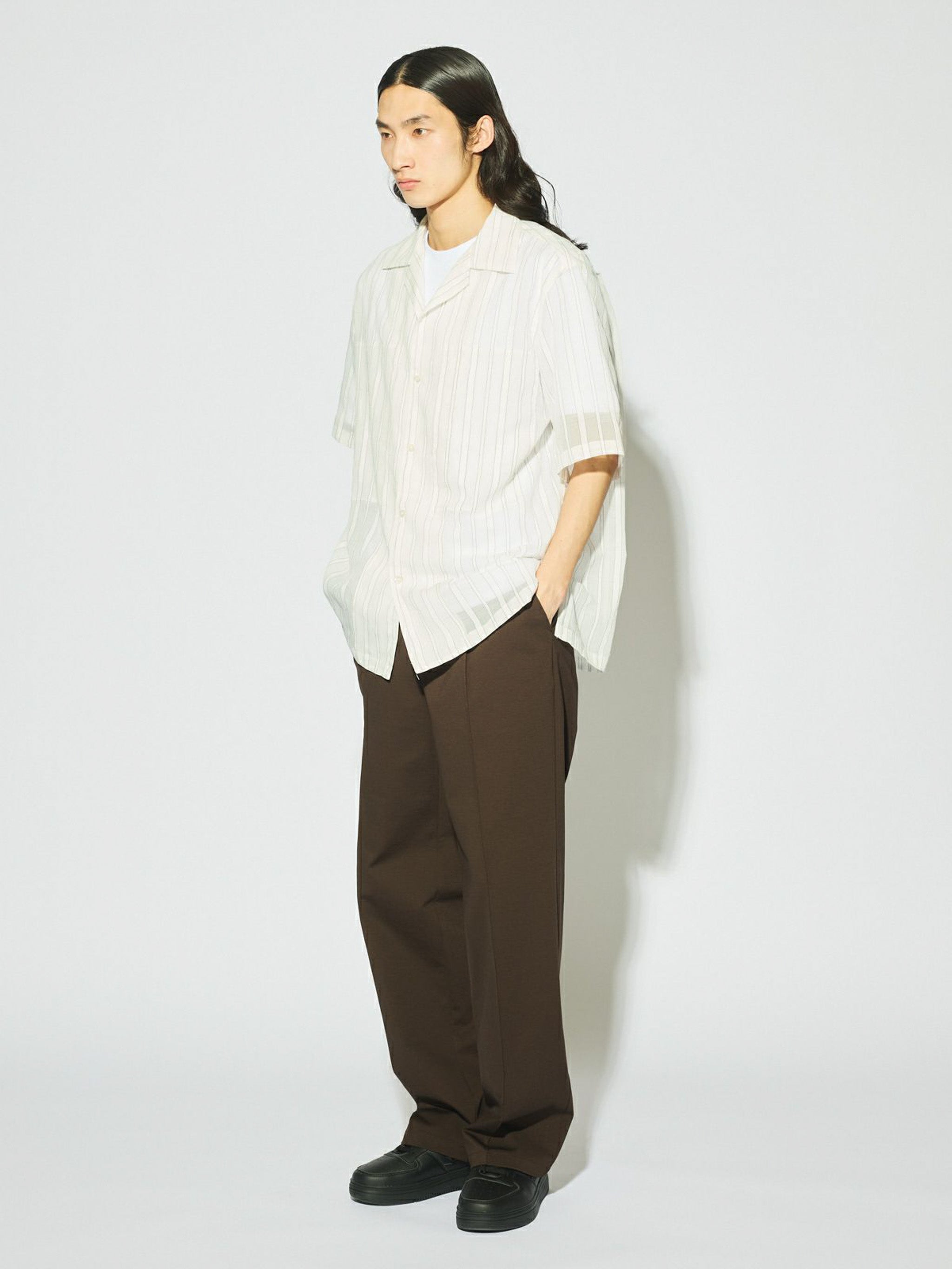Men’s シアーストライプシャツ[A]