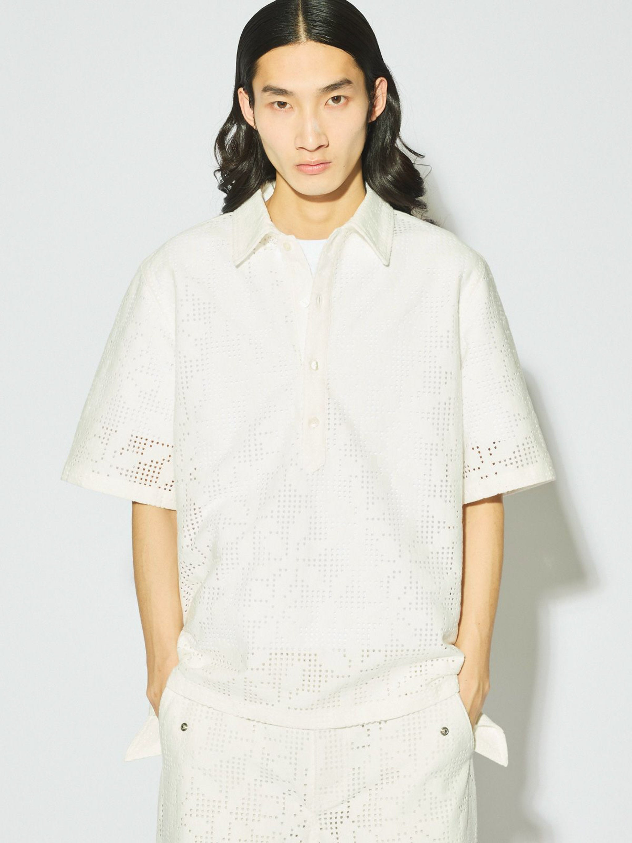 Men’s レースポロシャツ[A]