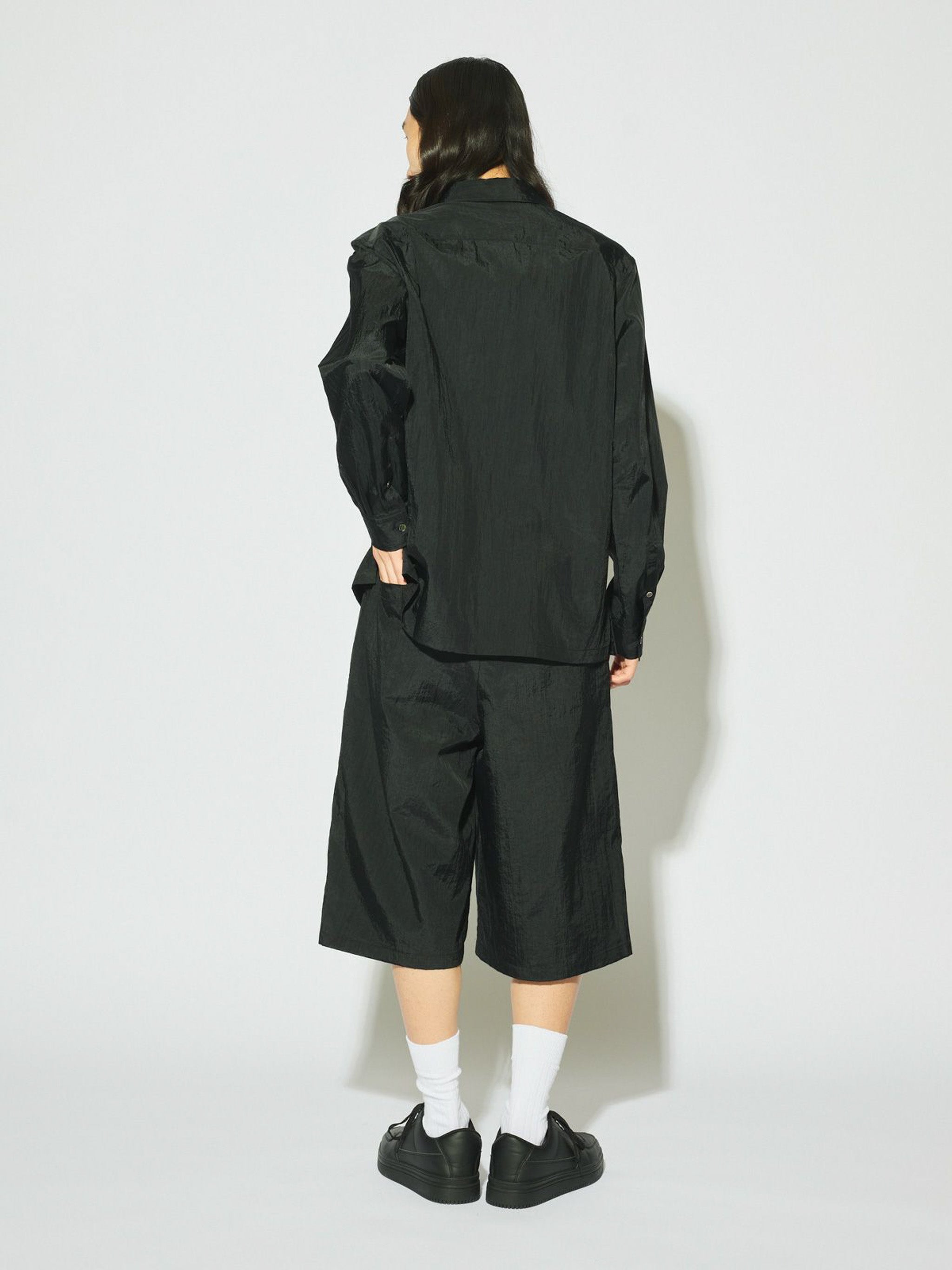 Men’s フライフロントナイロンシャツ[A]