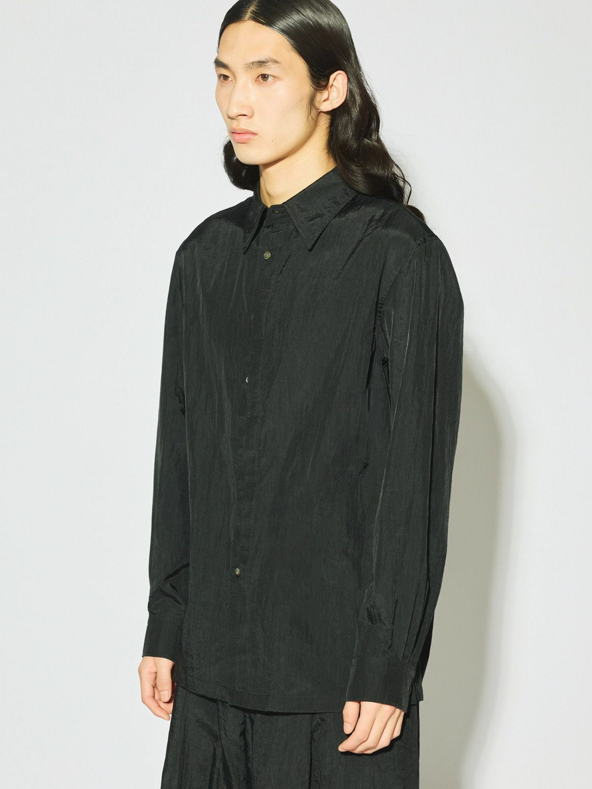 Men’s フライフロントナイロンシャツ[A]