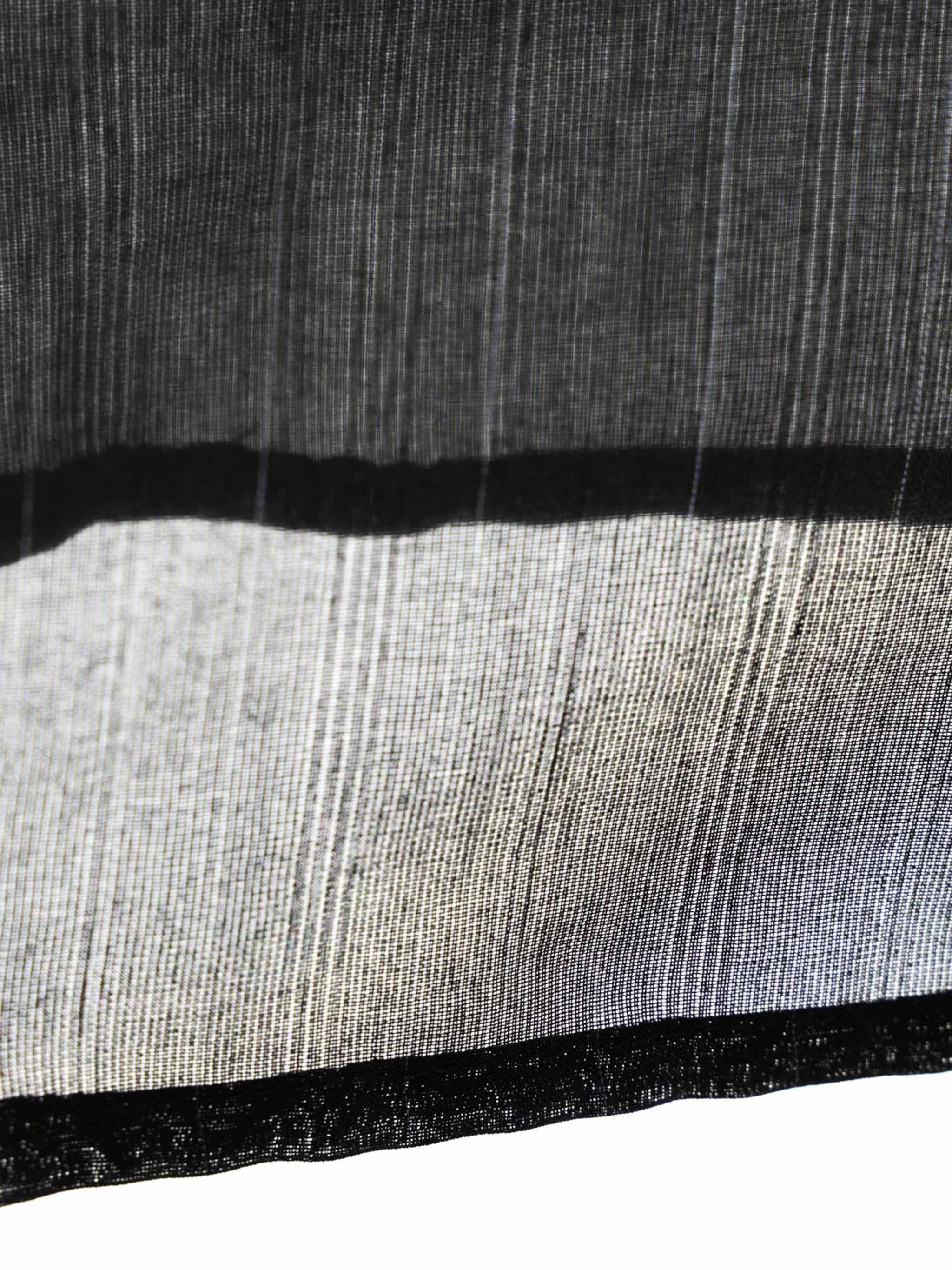 sheer stripe shirt