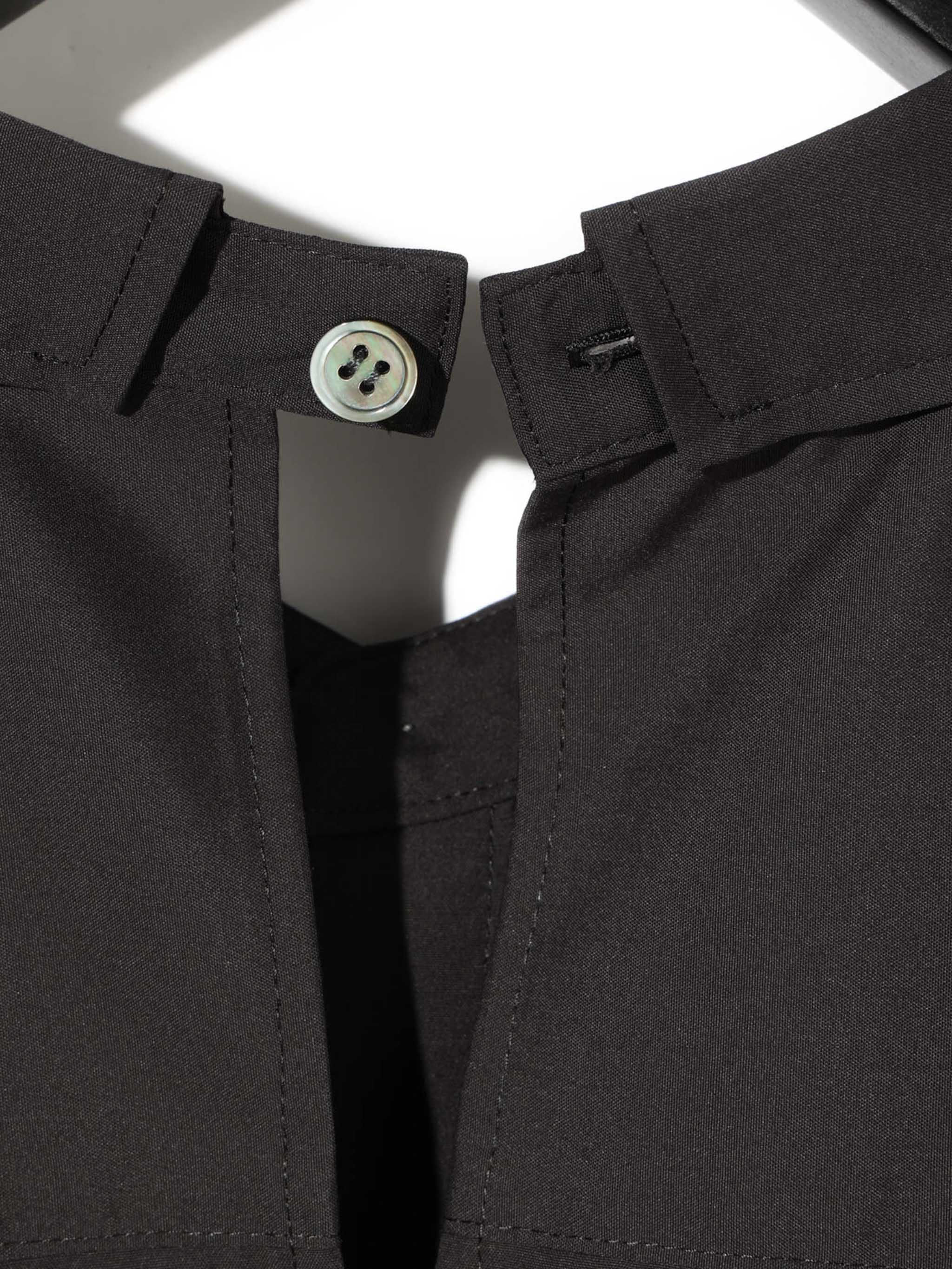 drop shoulder wide shirt