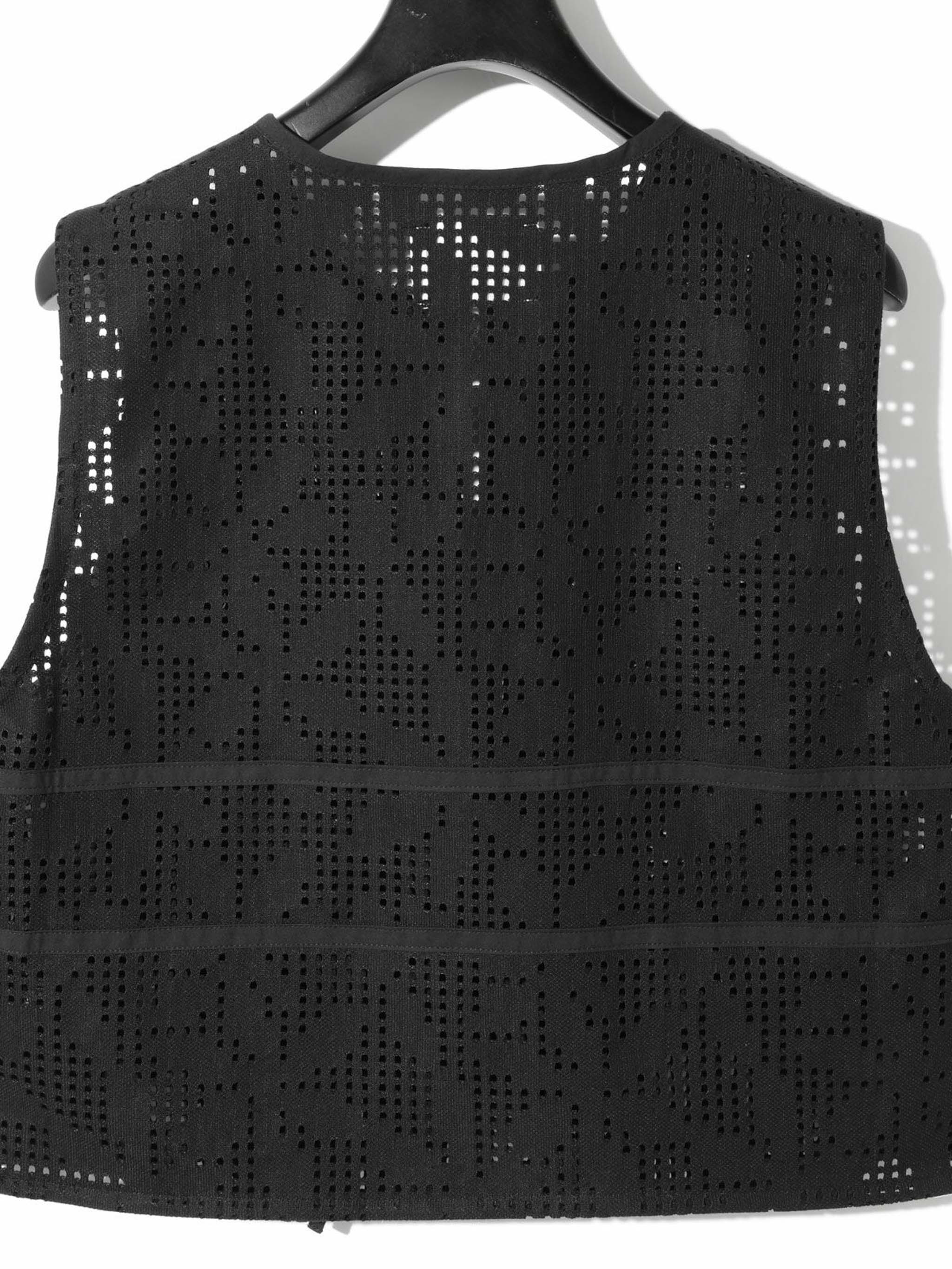 lace short vest[A]