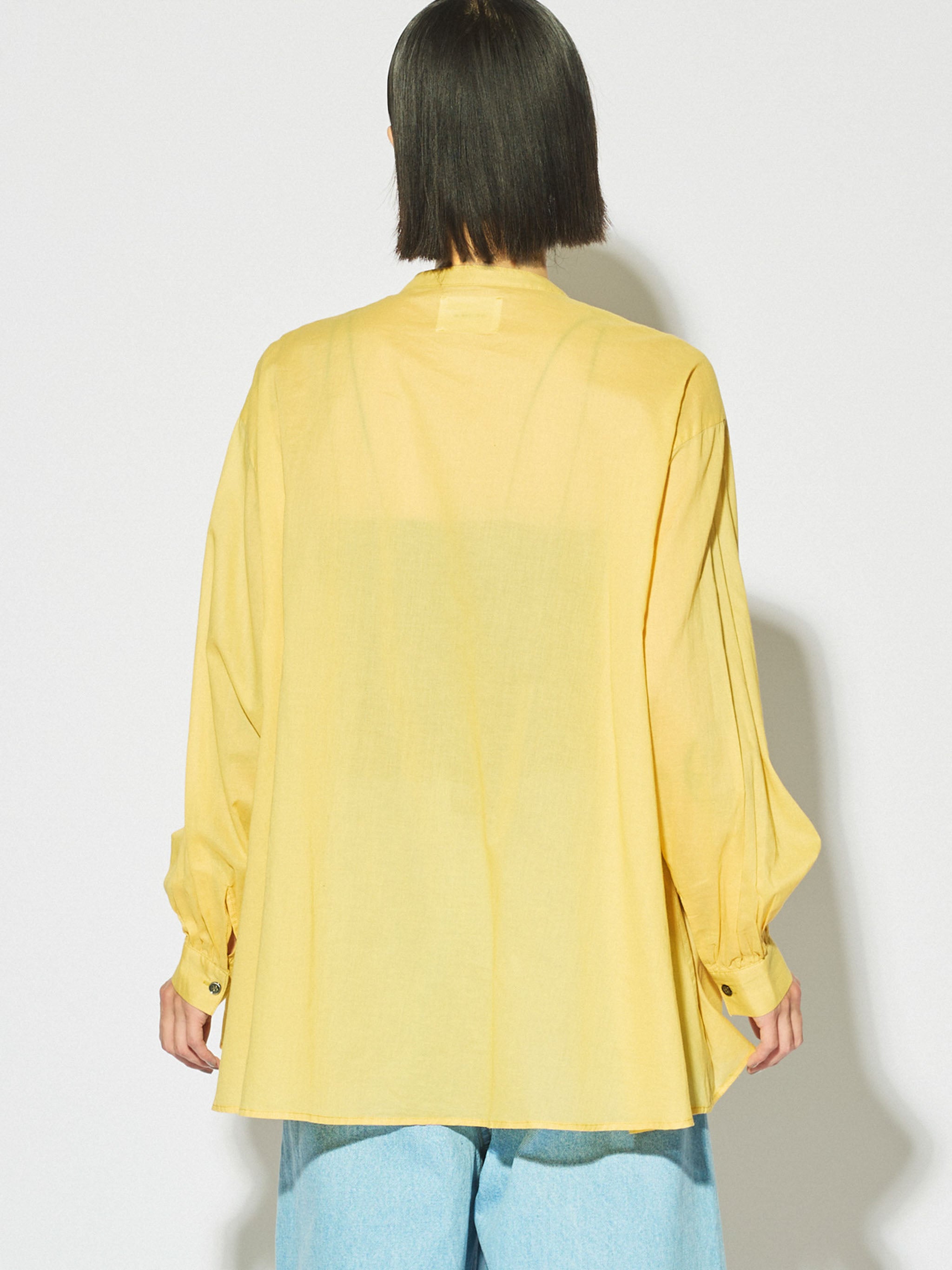 stand collar skipper shirt