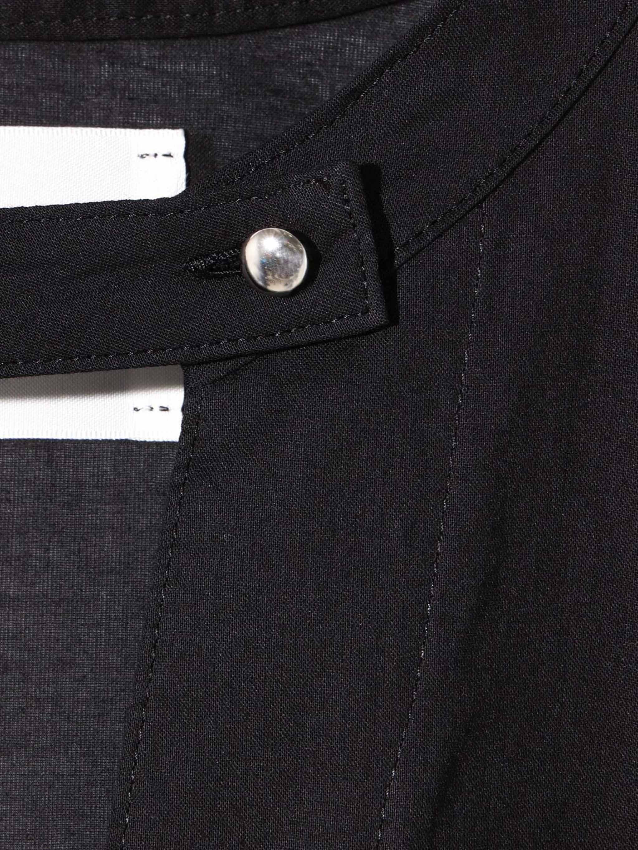 stand collar skipper shirt