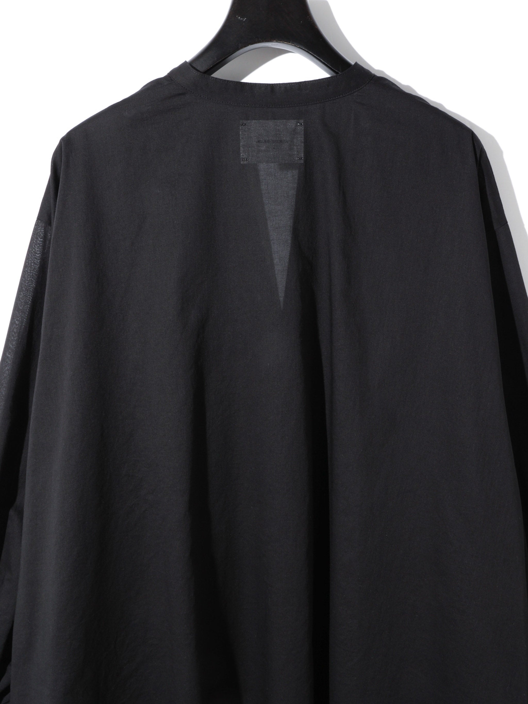 stand collar skipper shirt