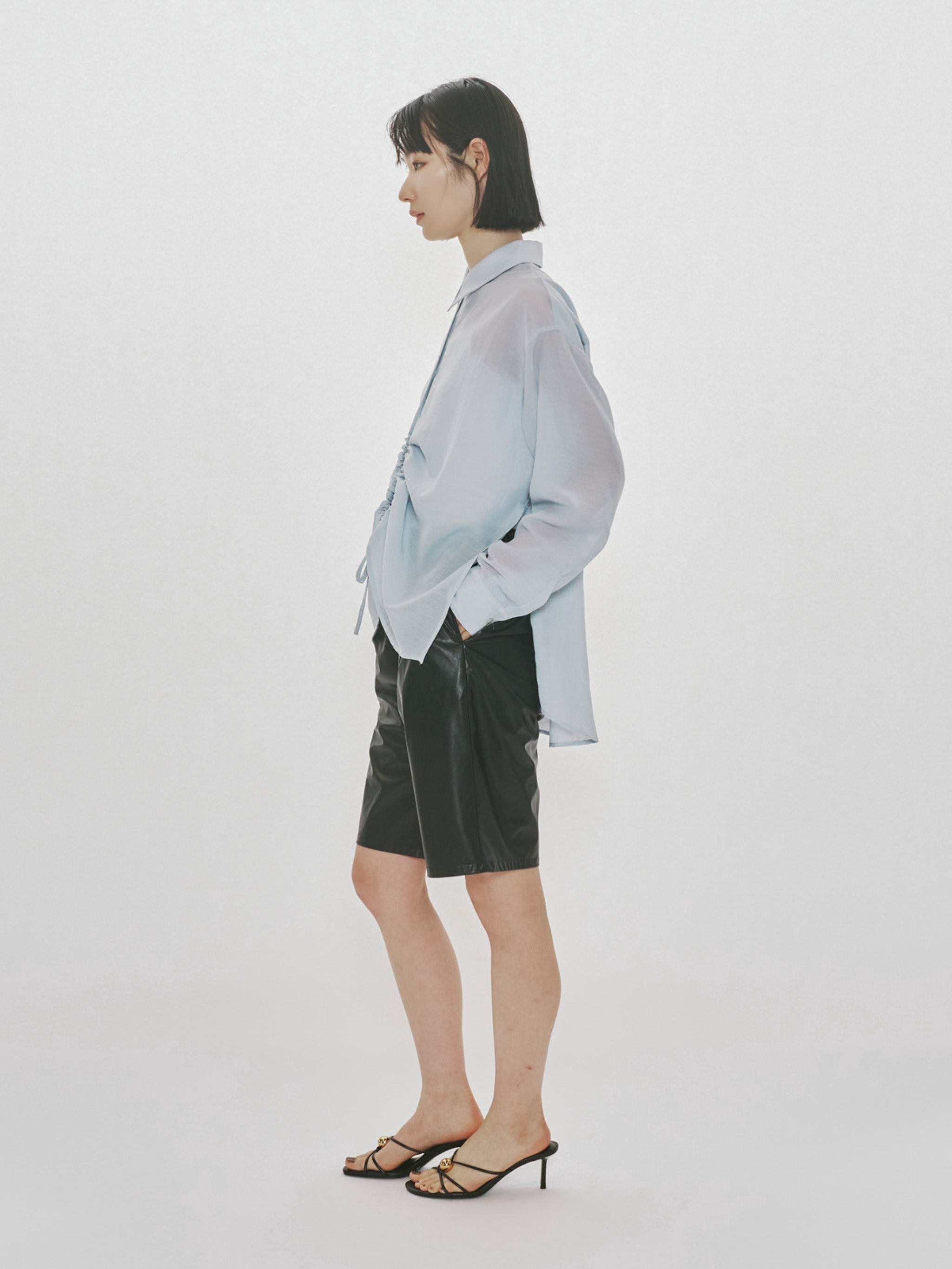 drawstring shirt