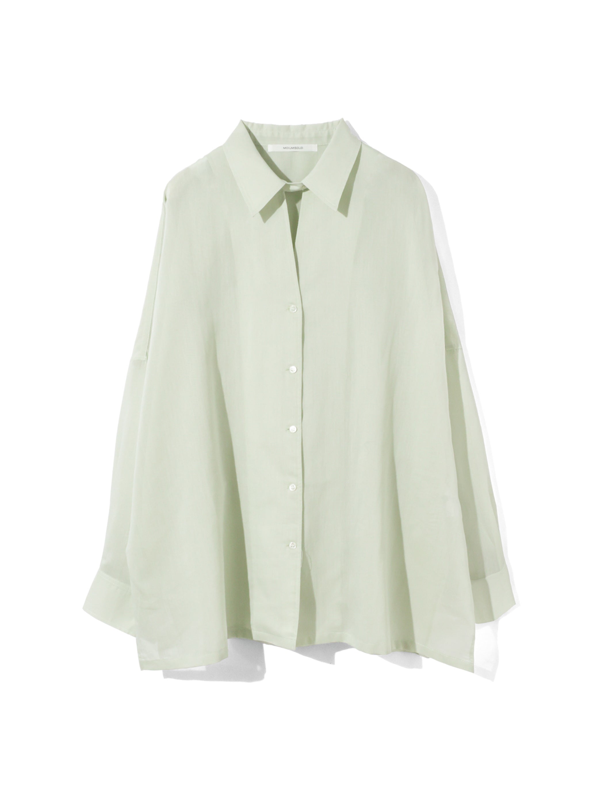 sheer skipper poncho shirt