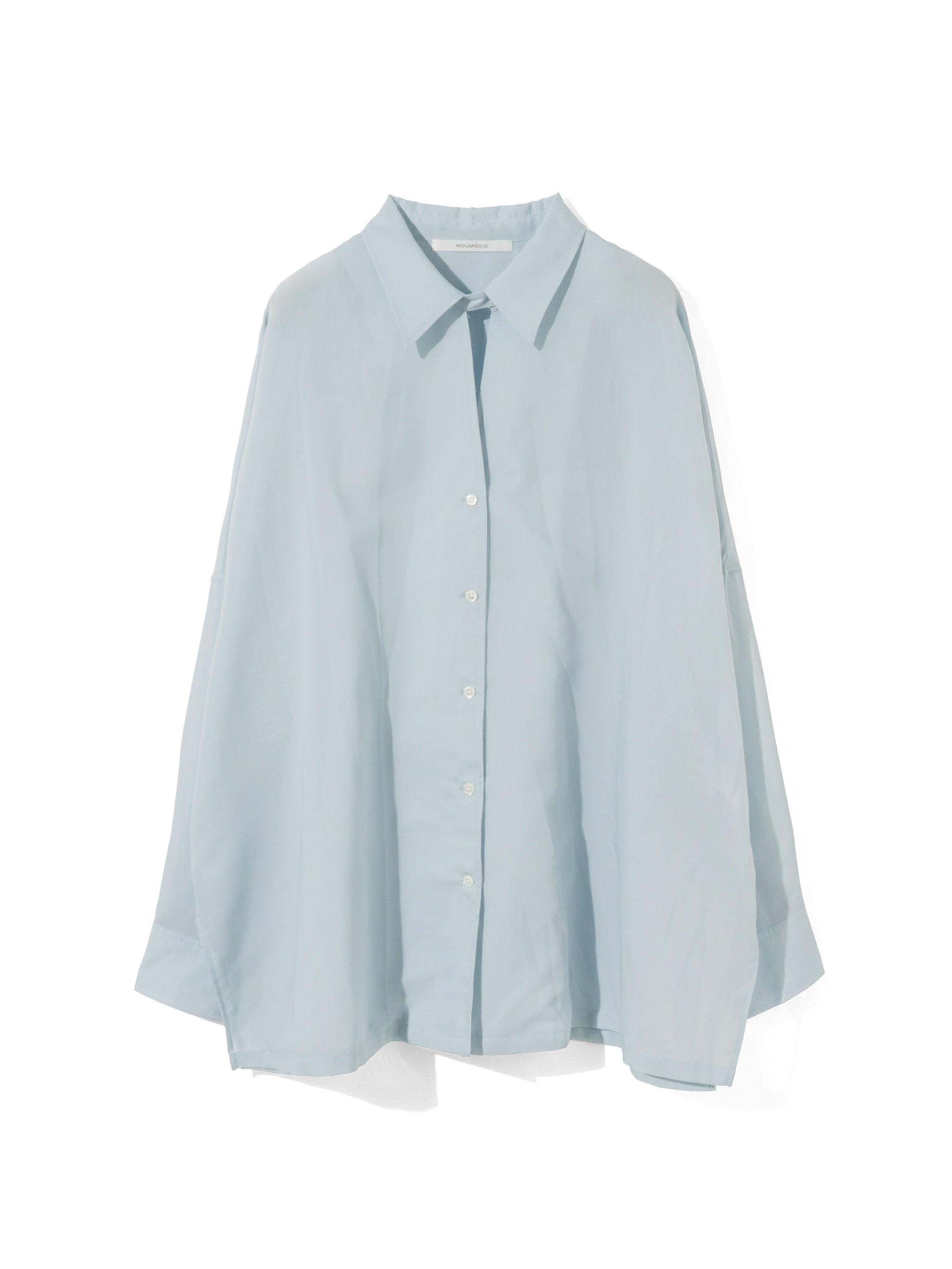 sheer skipper poncho shirt