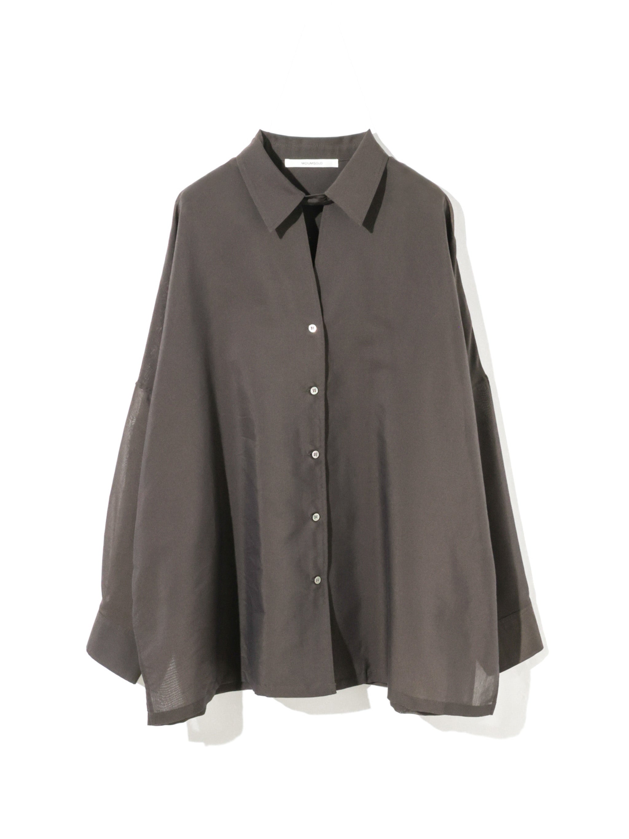 sheer skipper poncho shirt