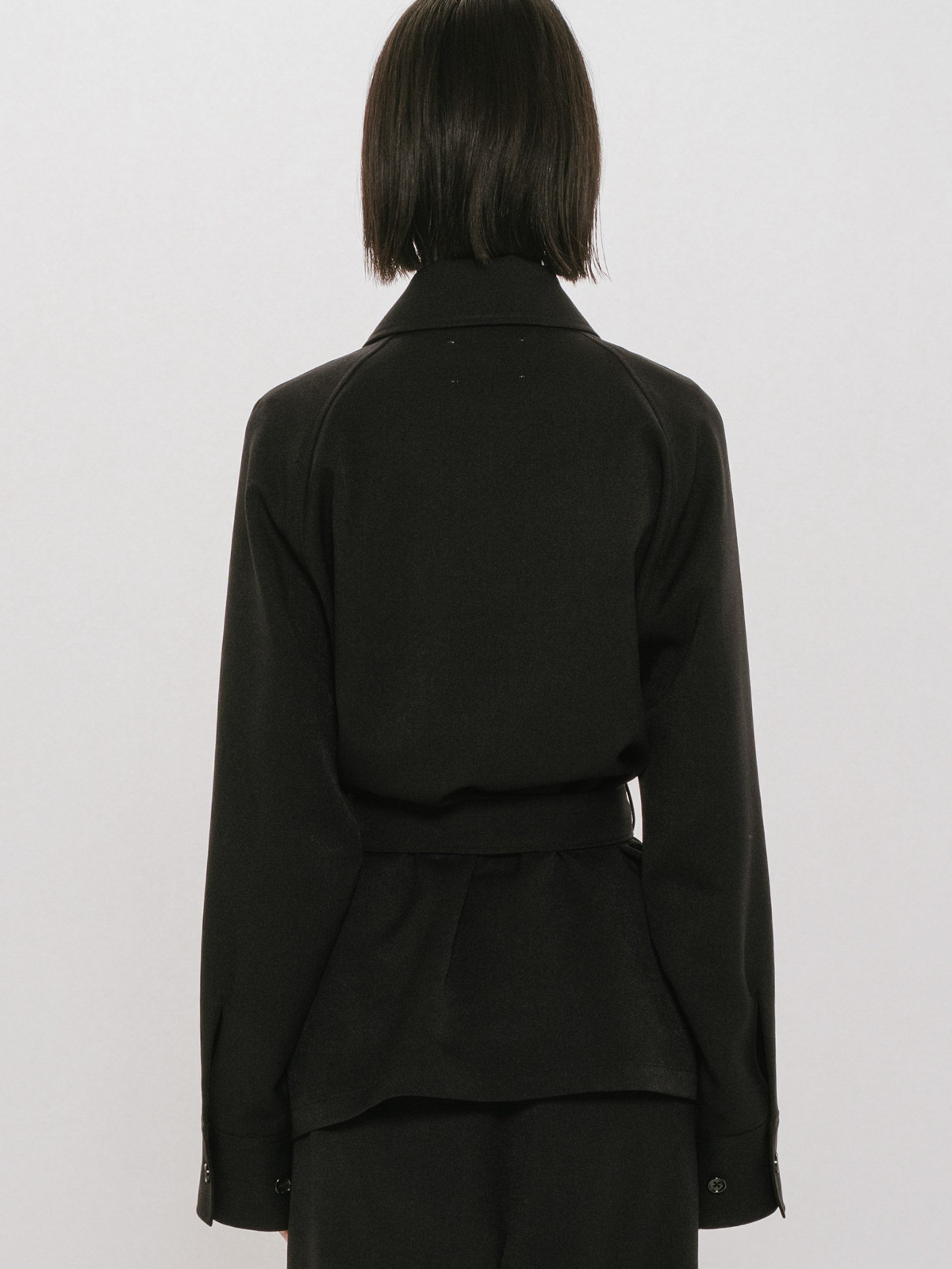 soutien collar shirt jacket