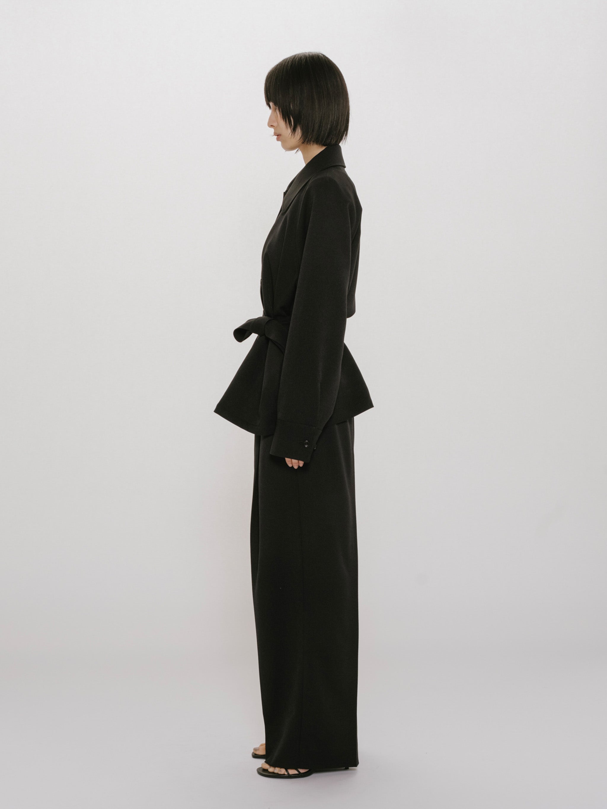 soutien collar shirt jacket