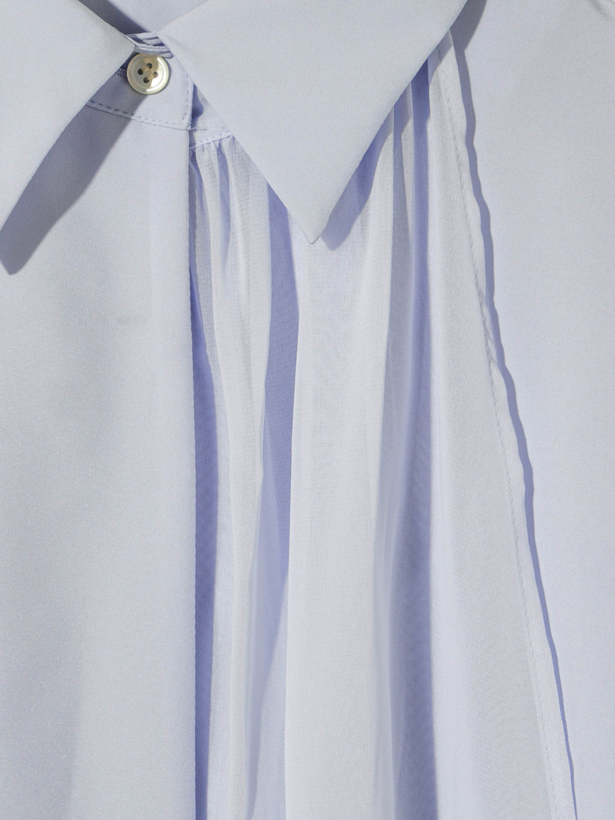 sheer layered shirt