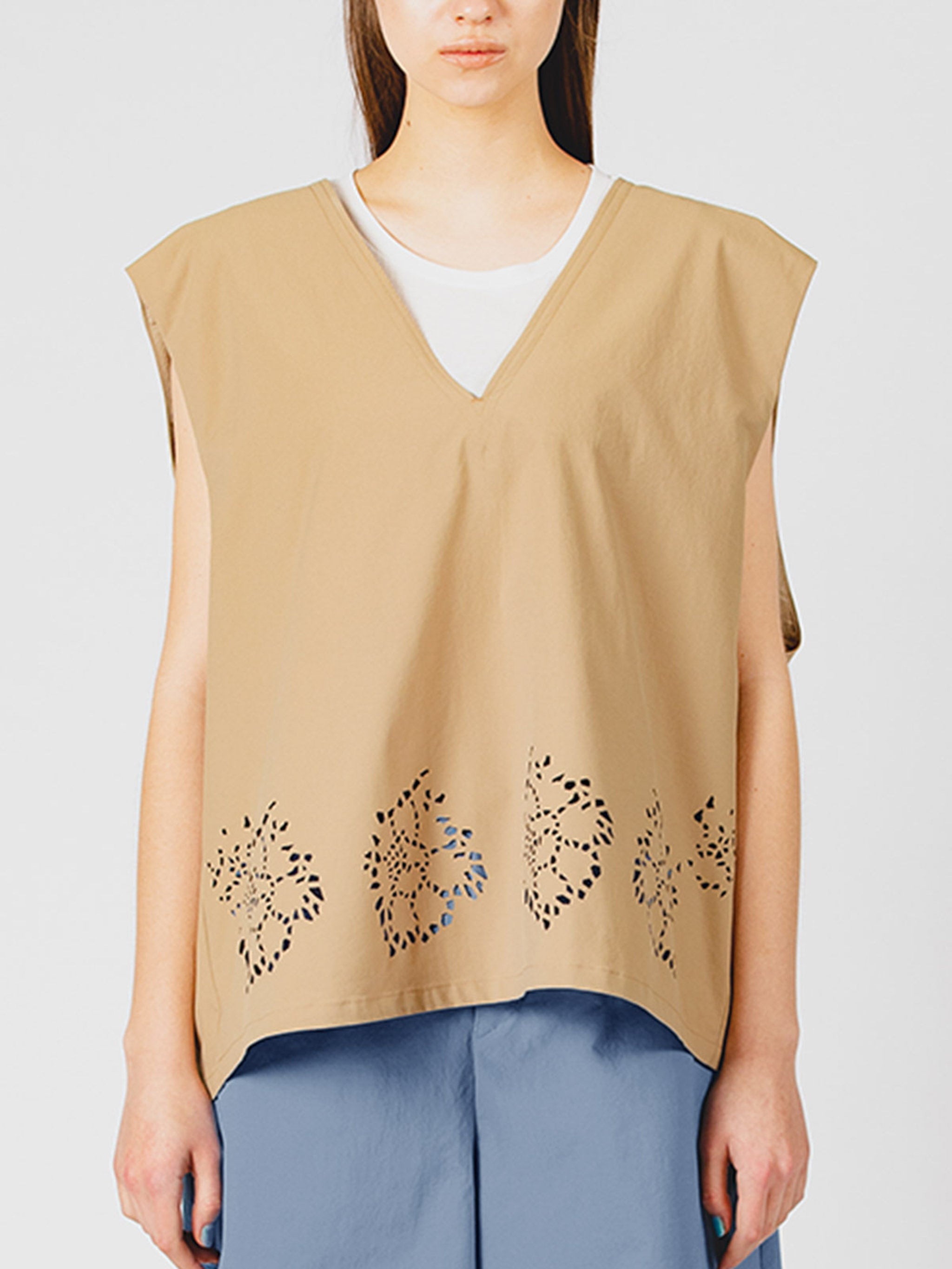 cut work vest【3-1050】