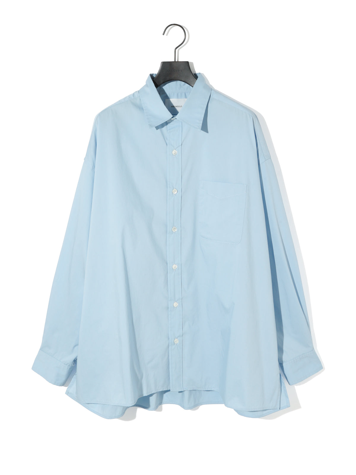 regular collar big shirt