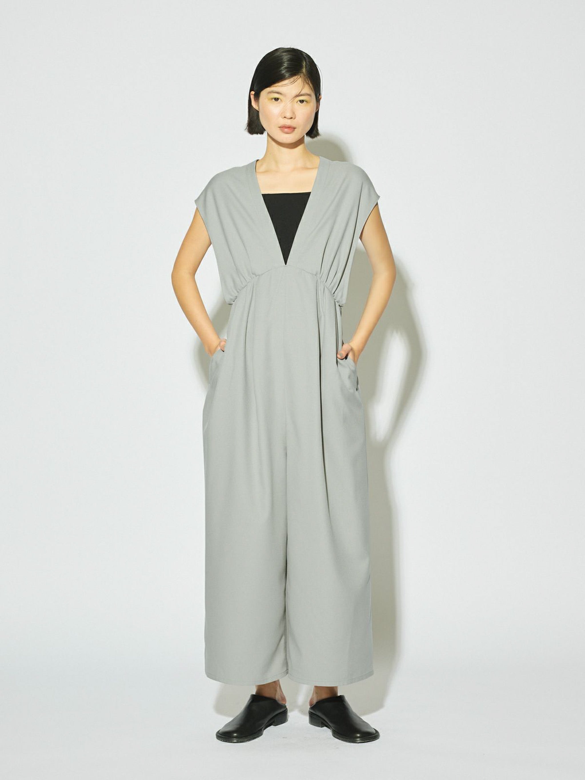v neck all in one[A]