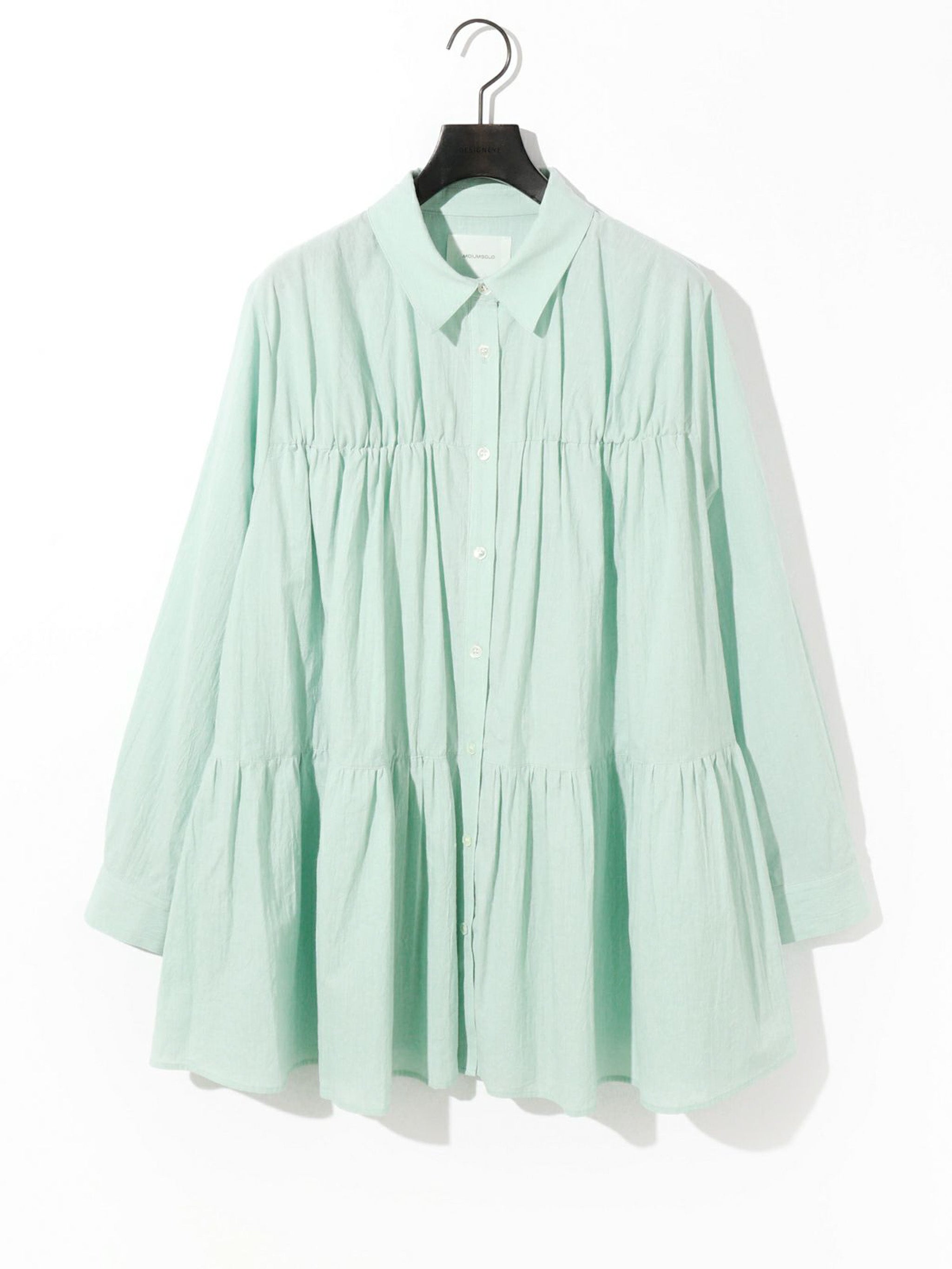 ティアードボリュームシャツ