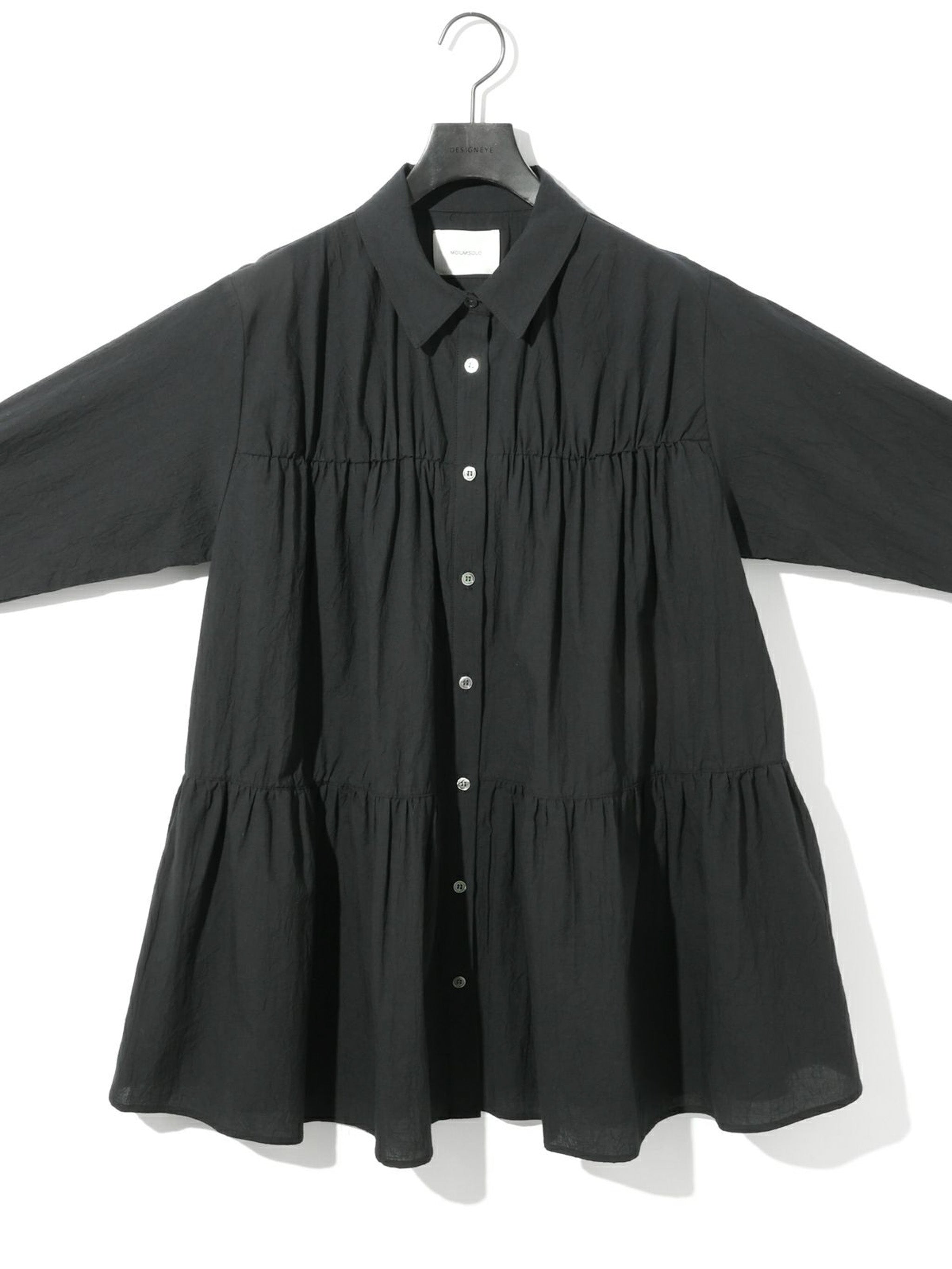 ティアードボリュームシャツ