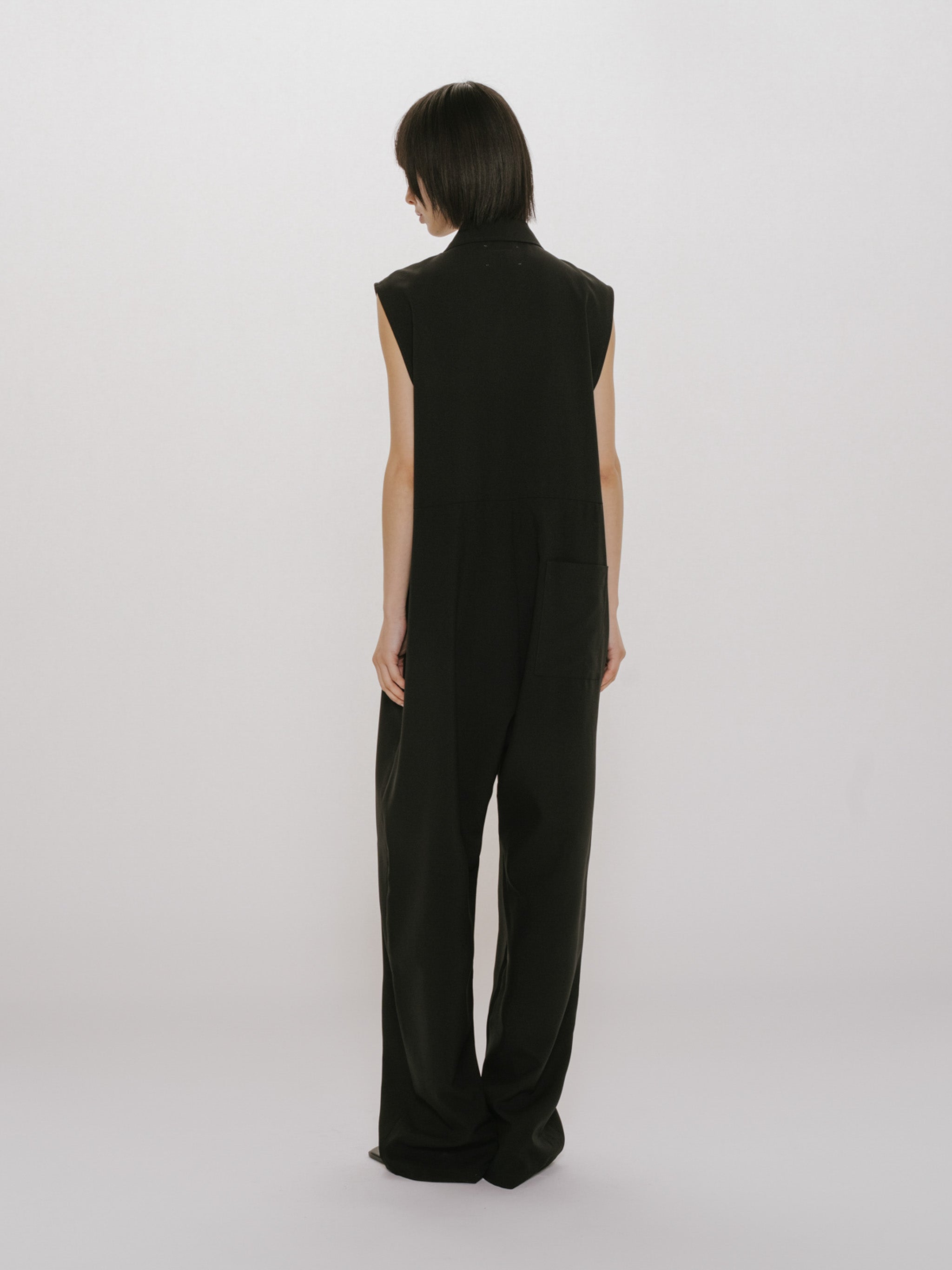 Skipper Jumpsuits｜スキッパージャンプスーツ｜モードジャンプスーツ