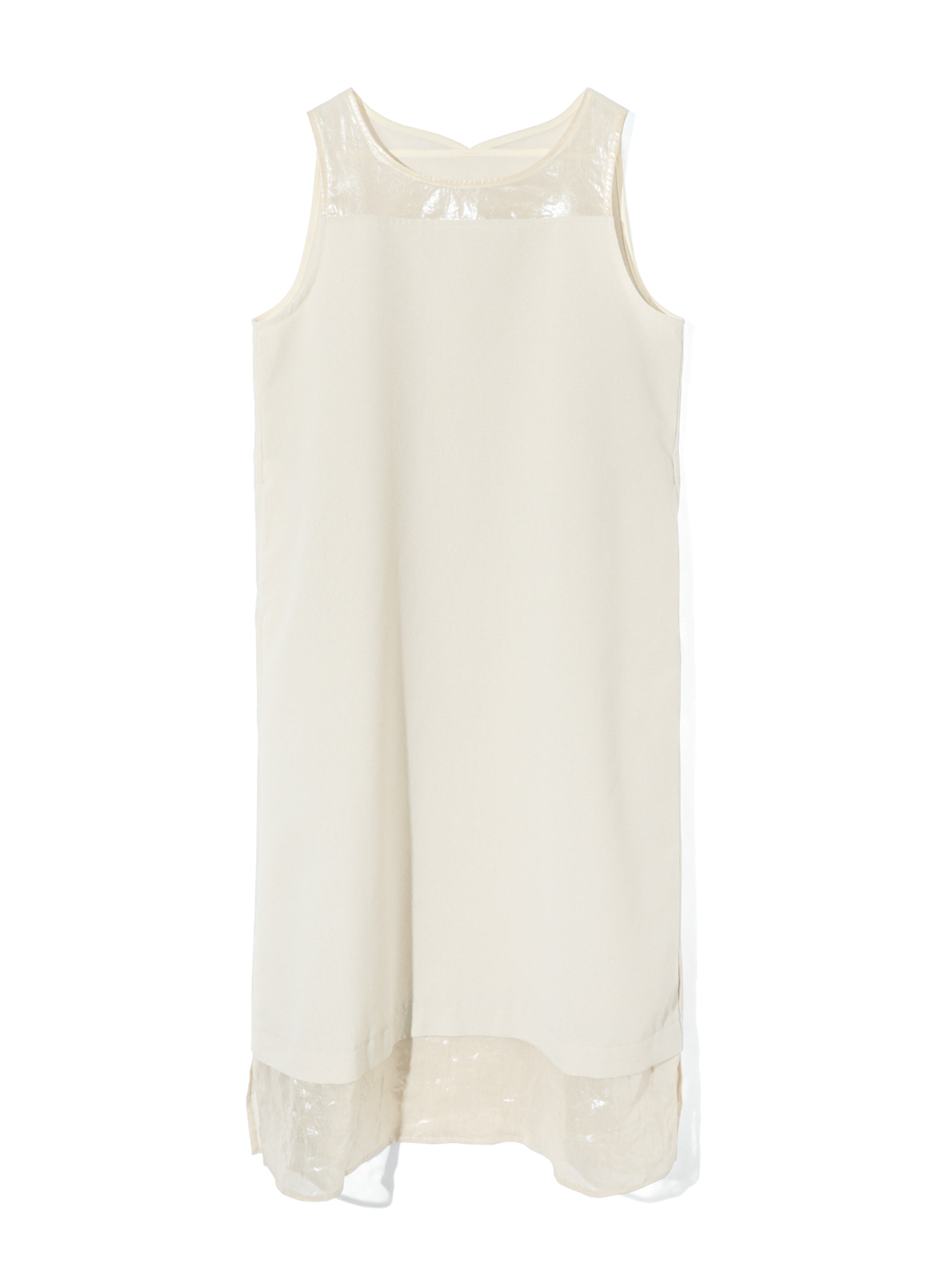 n/slv OP with foil print organdy