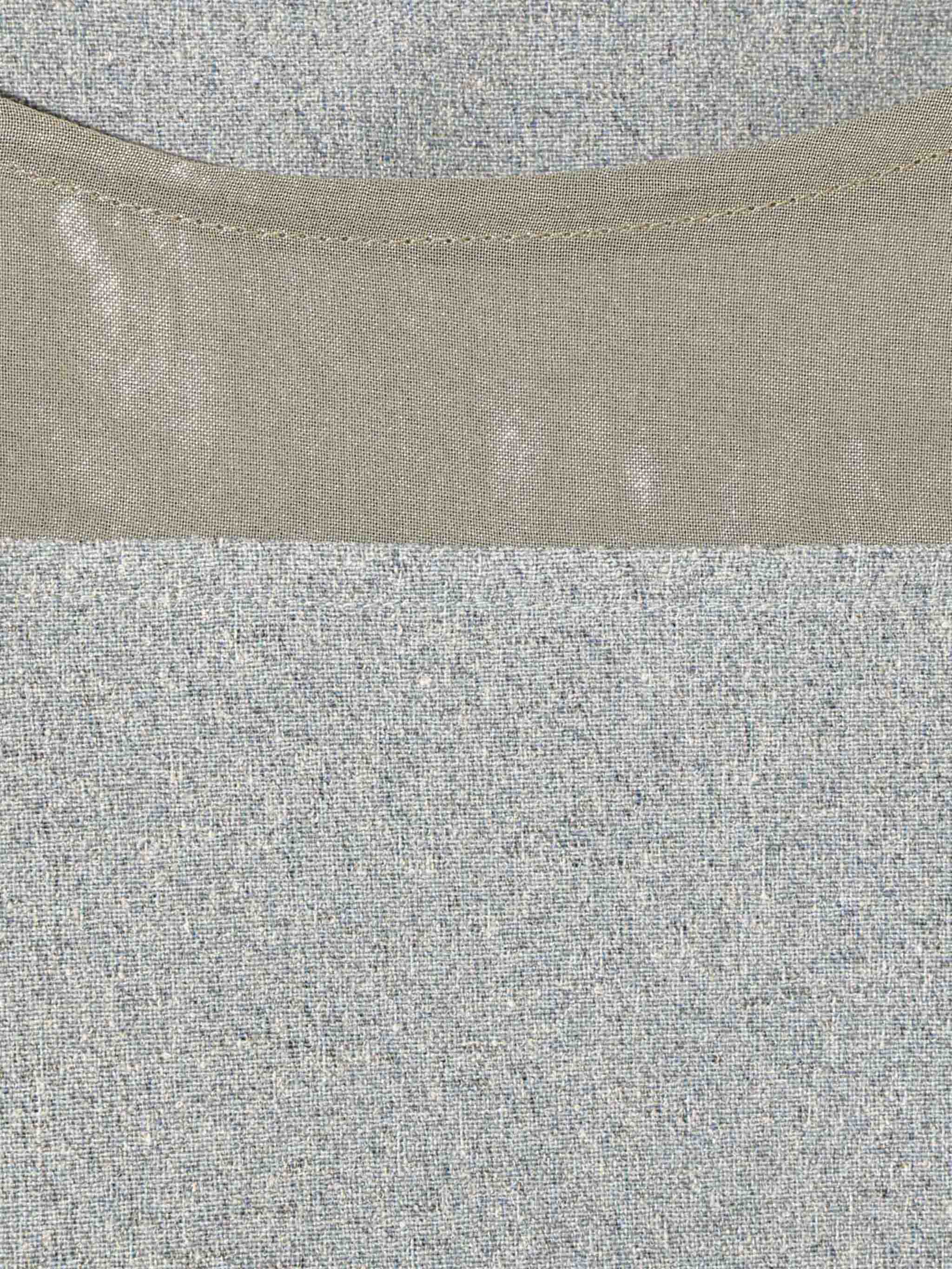 n/slv OP with foil print organdy