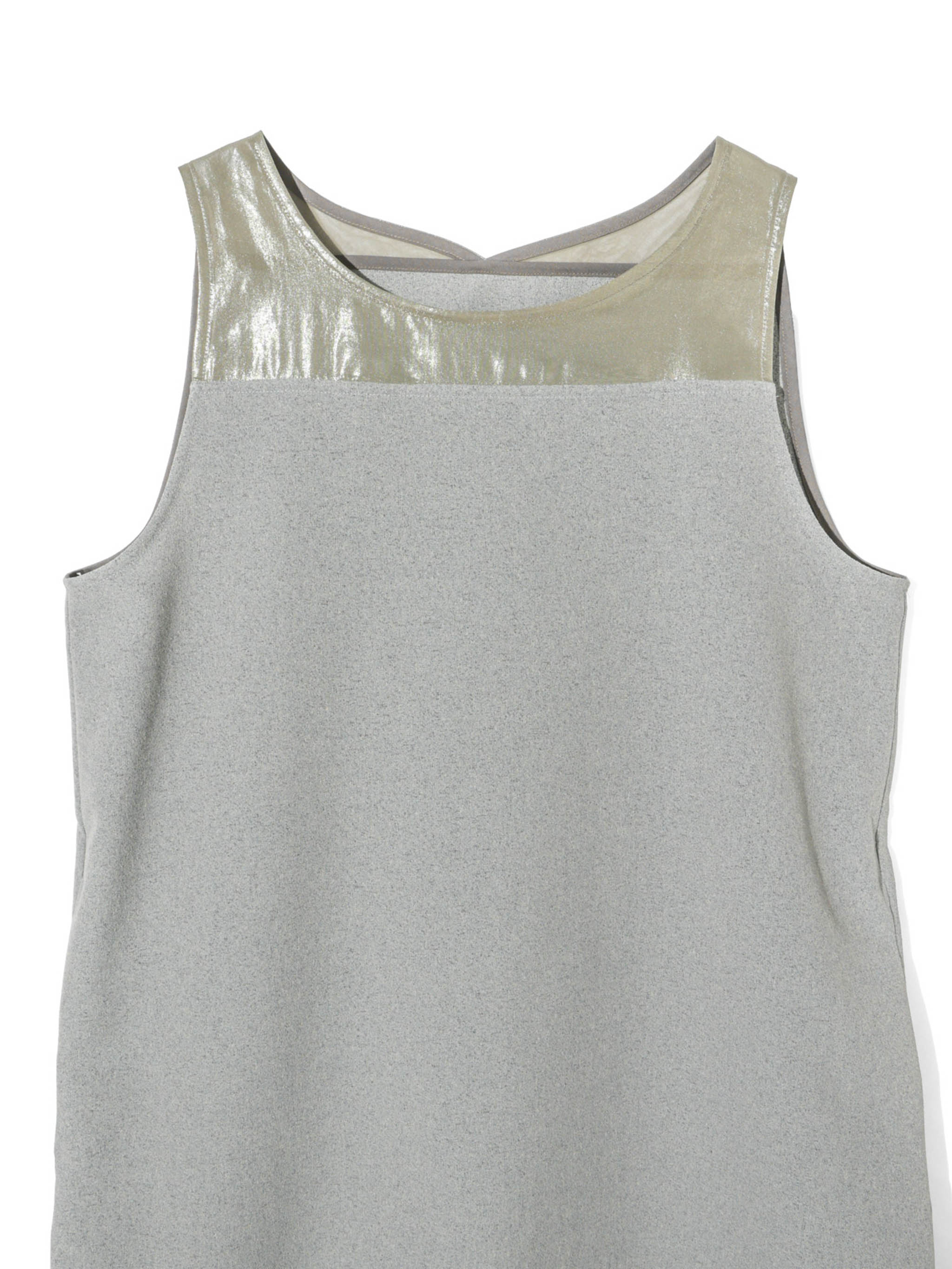 n/slv OP with foil print organdy