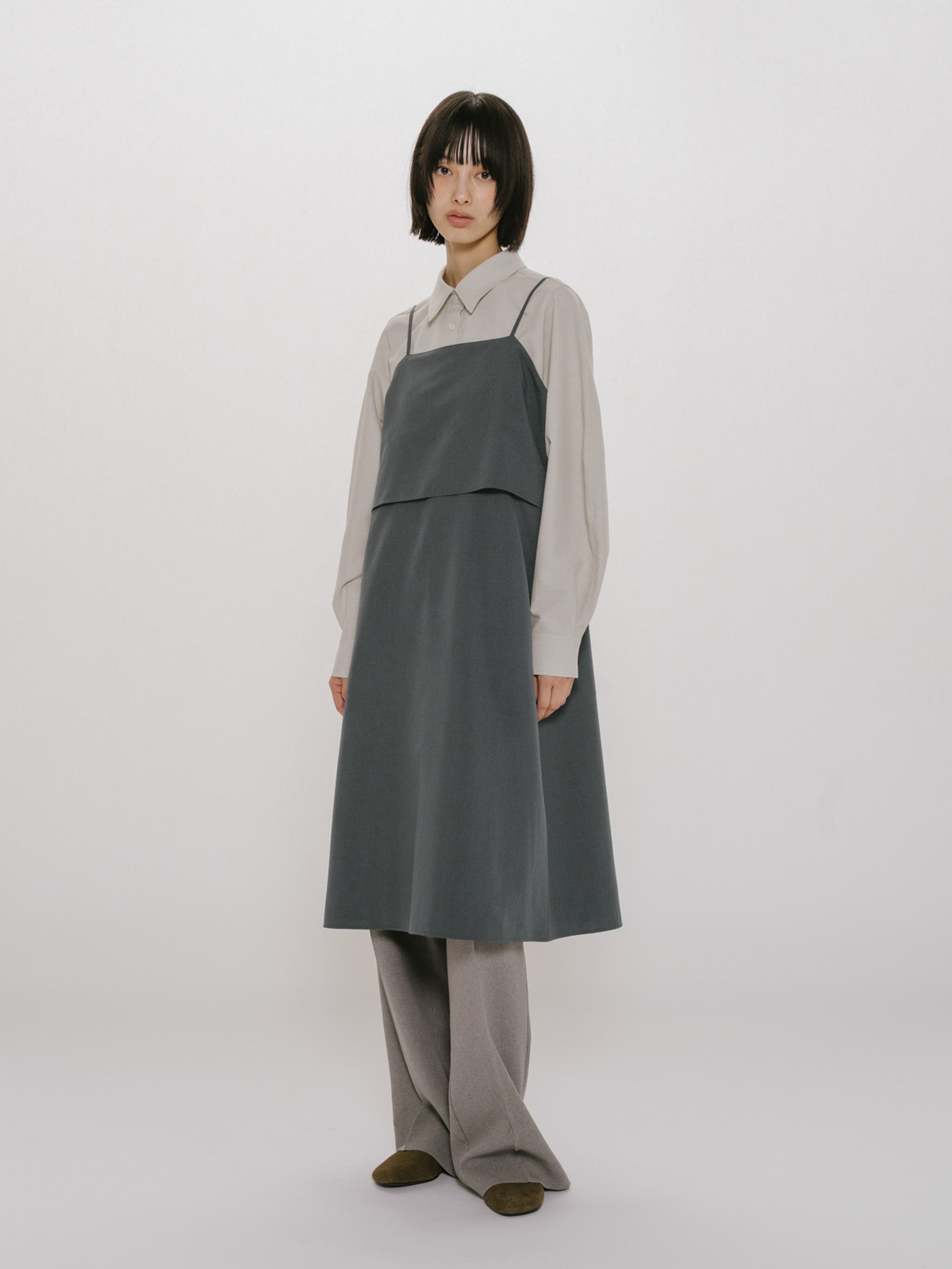 layered camisole OP