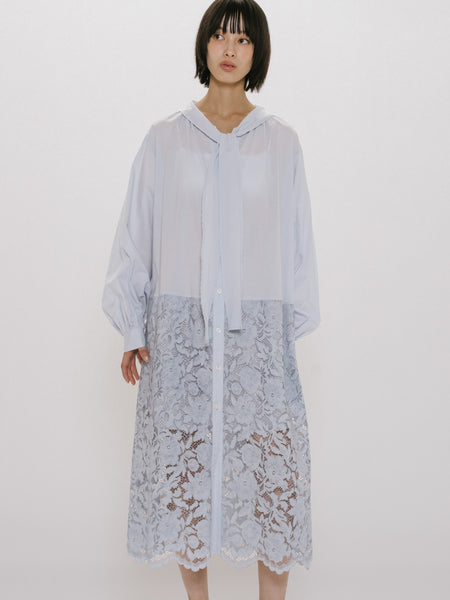 Lace Combi Shirt Onepiece｜レースコンビシャツワンピース