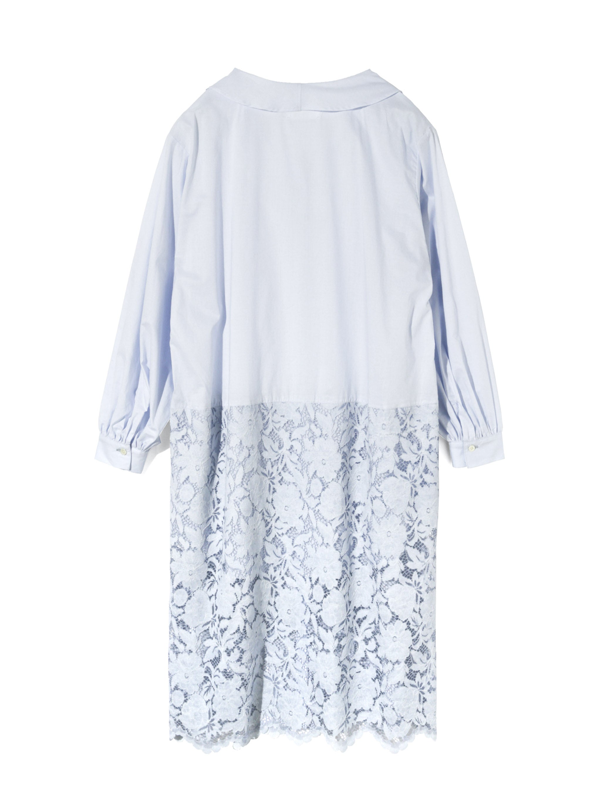 Lace Combi Shirt Onepiece｜レースコンビシャツワンピース