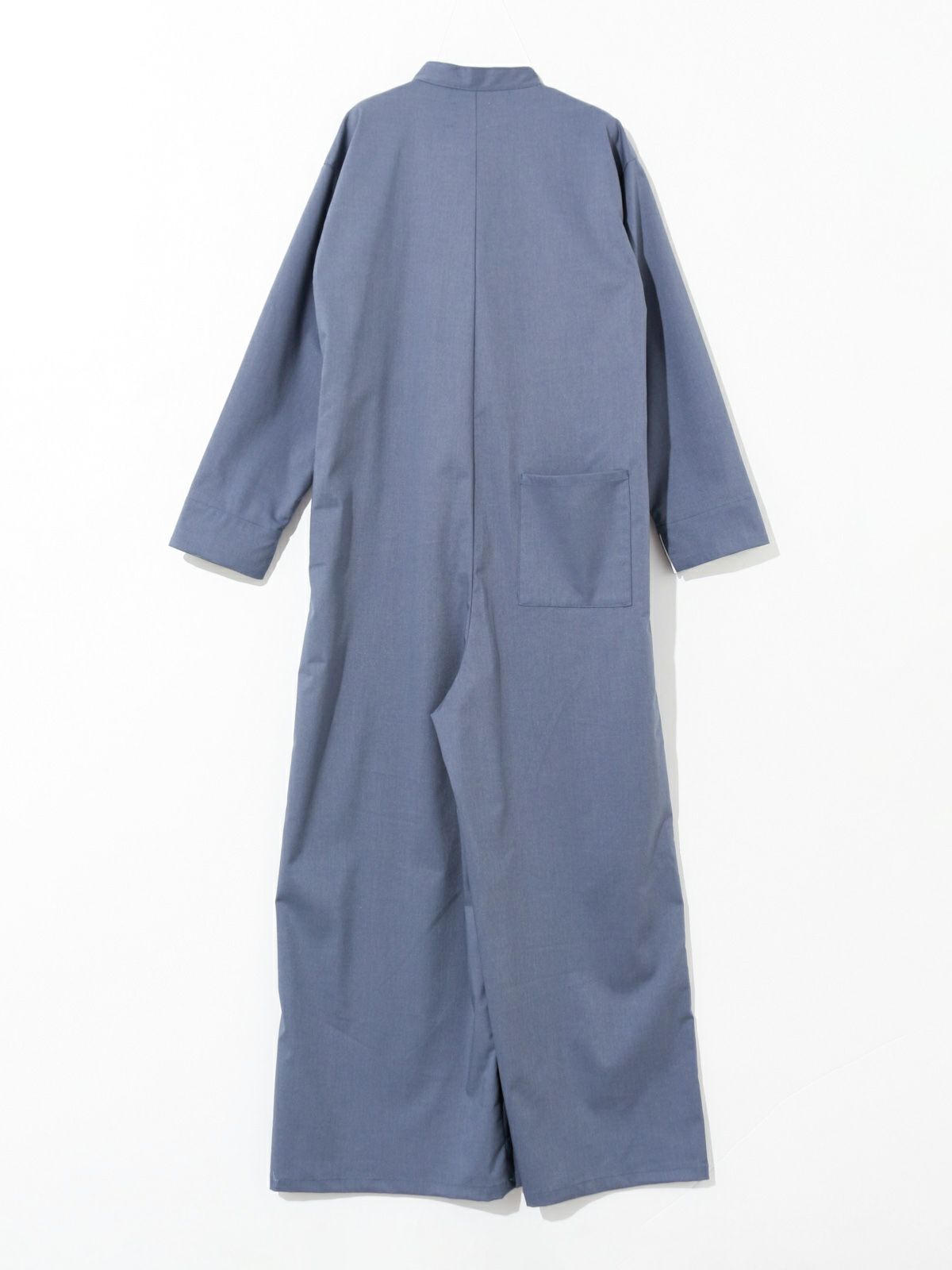 collarless jumpsuit