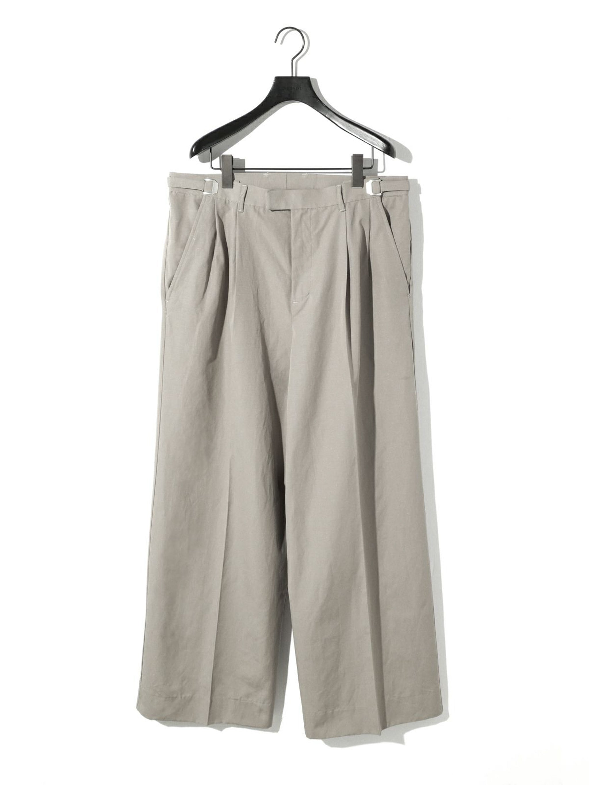 Men’s コットンリネンワイドパンツ[A]