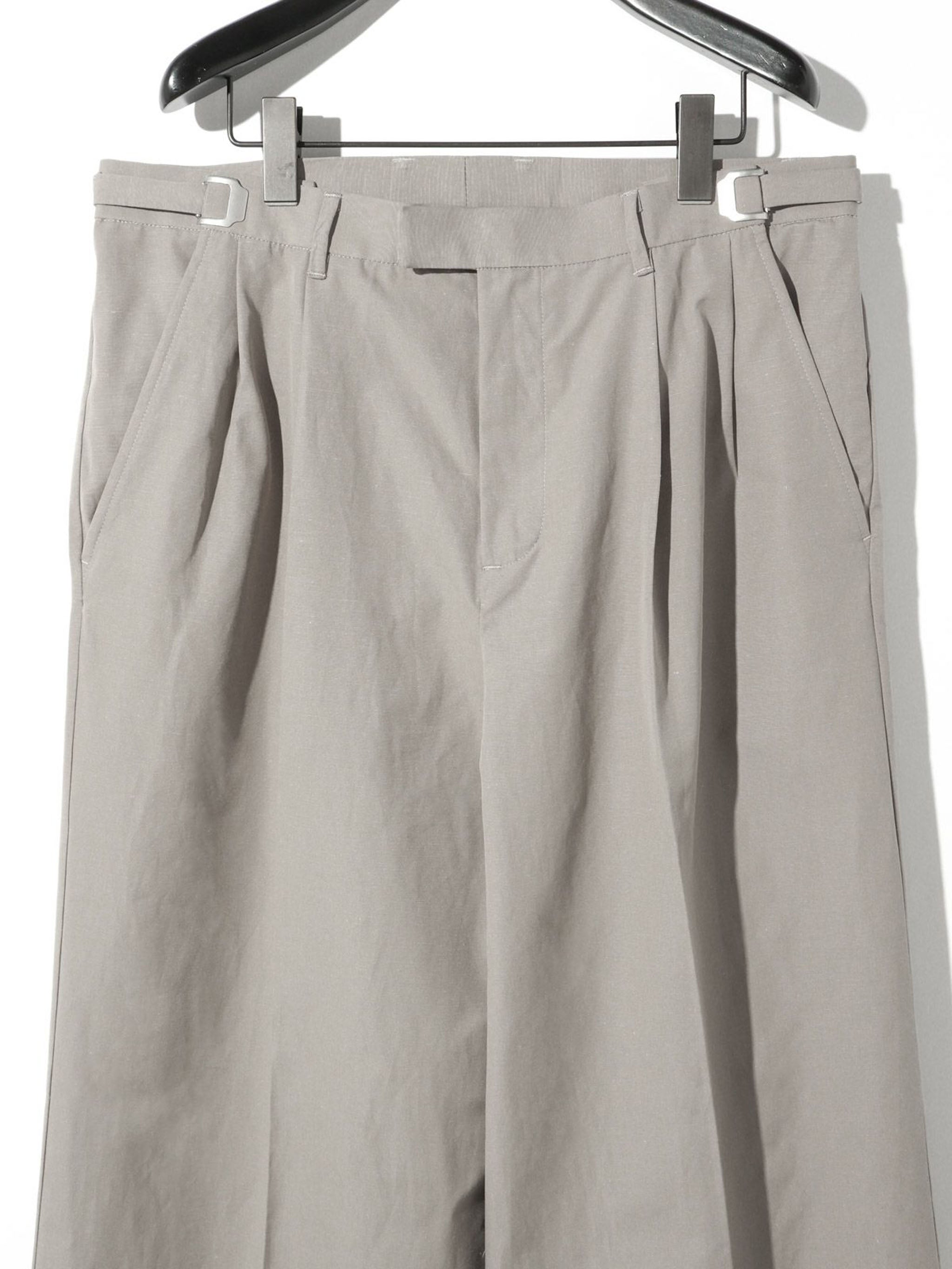 Men’s コットンリネンワイドパンツ[A]