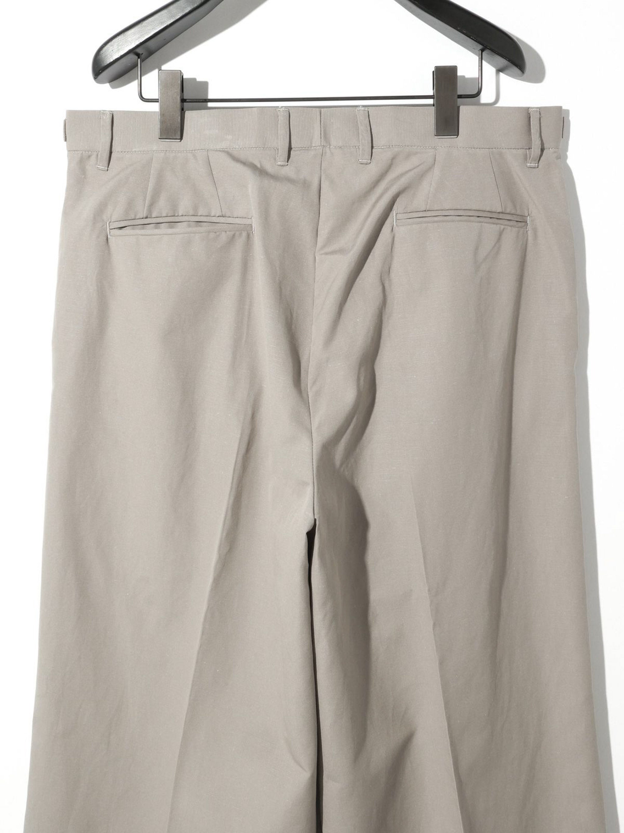 Men’s コットンリネンワイドパンツ[A]