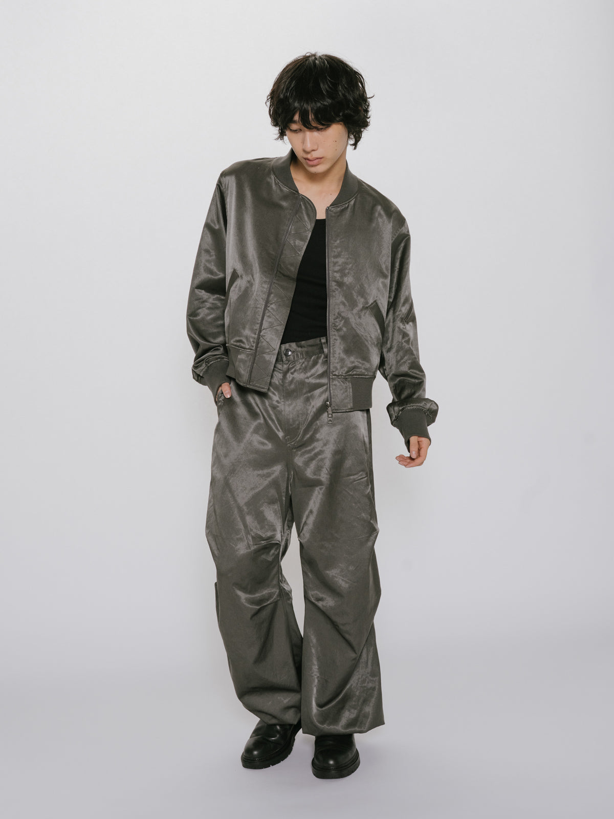 bleach satin parachute PT