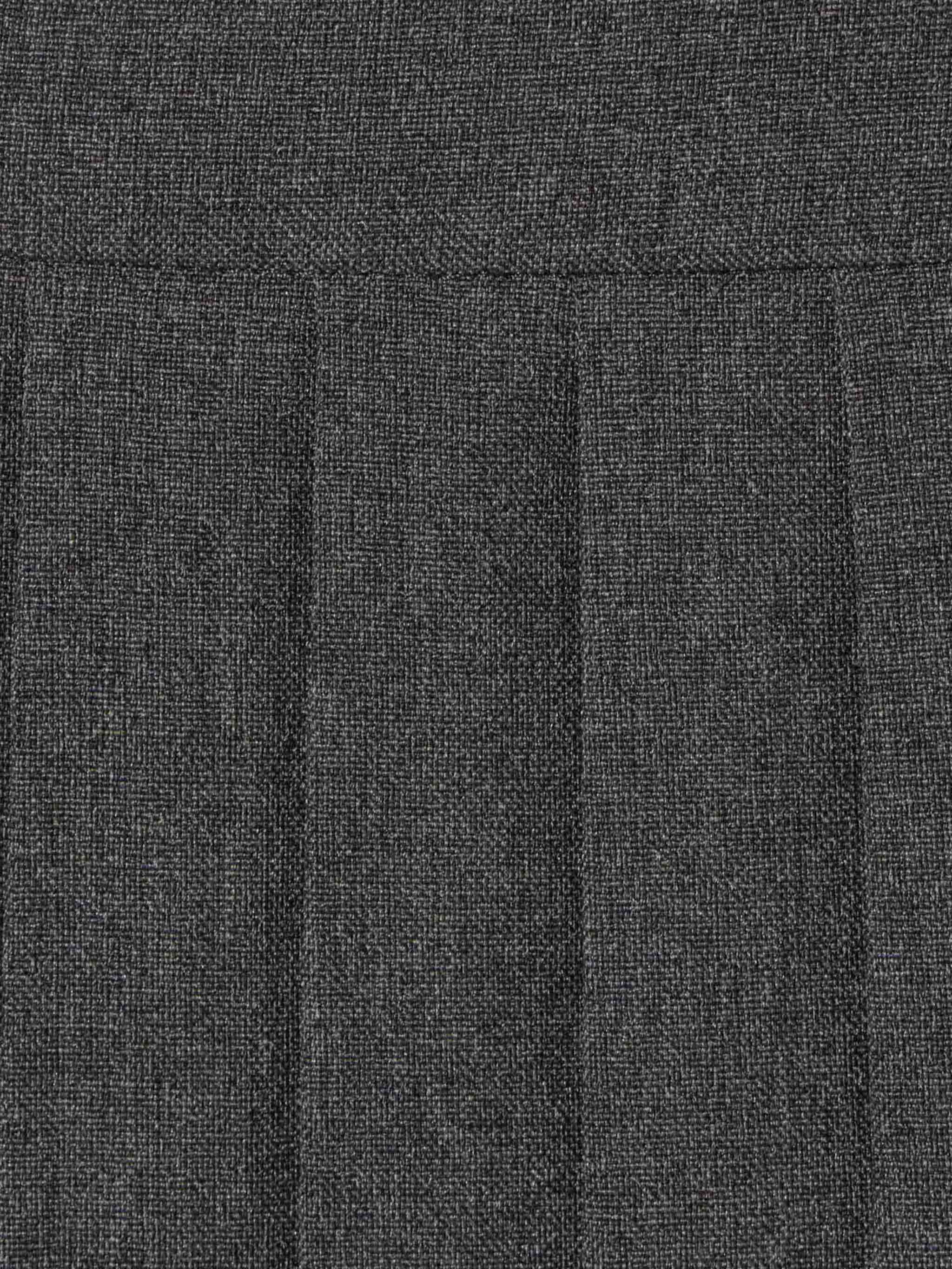 asymmetric hem wrap pleated skirt