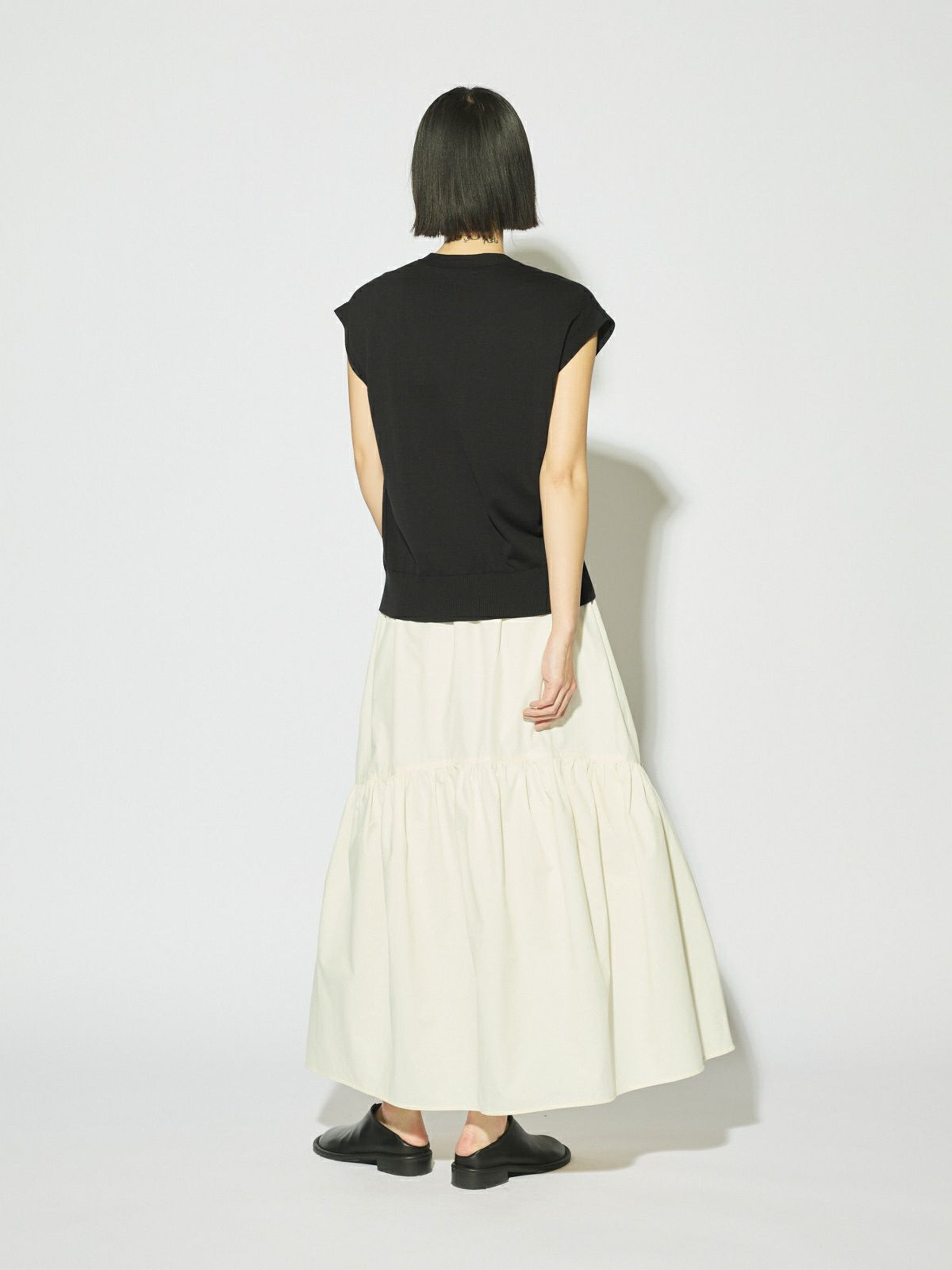 volume tiered skirt[A]