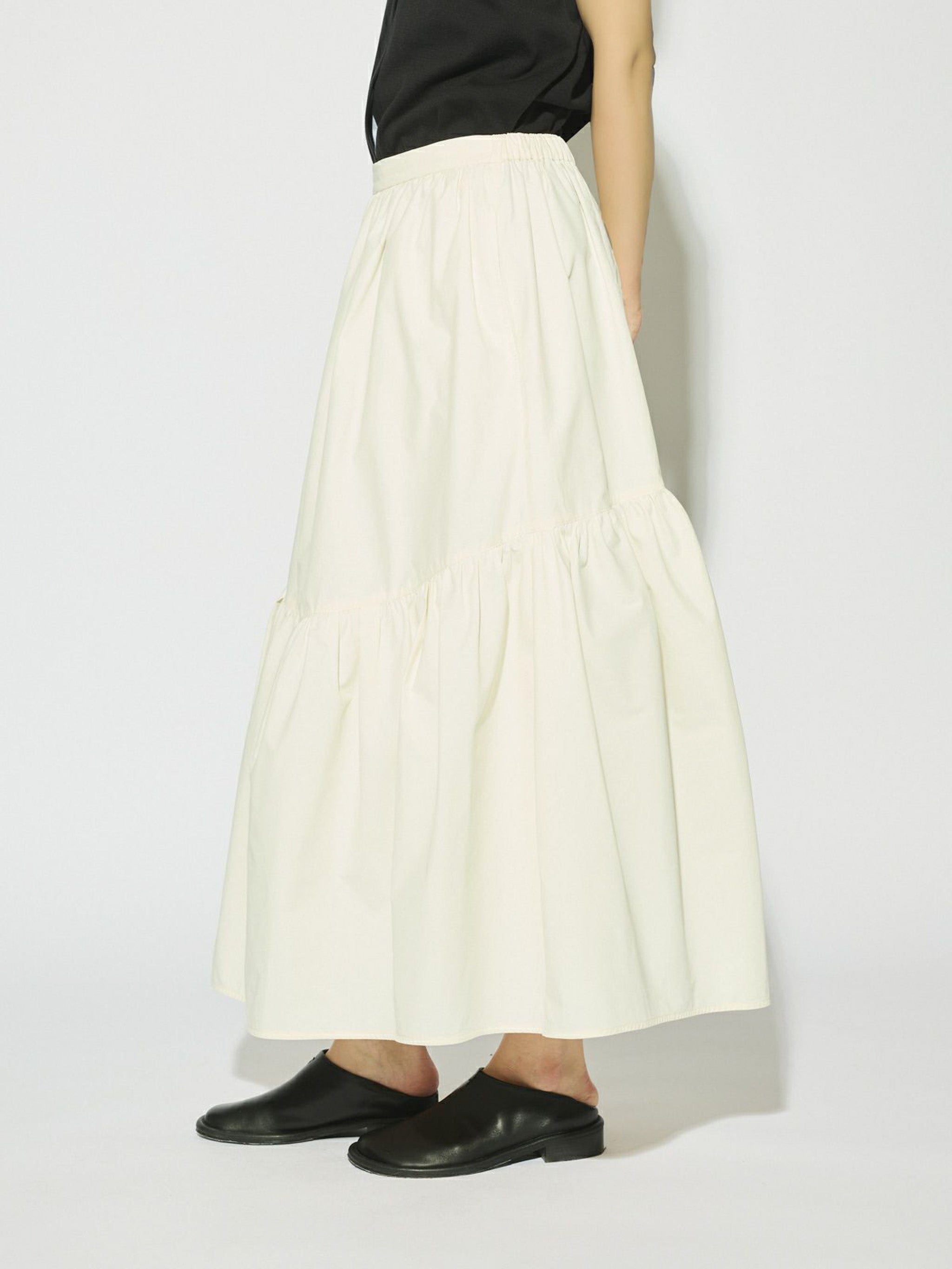 volume tiered skirt[A]